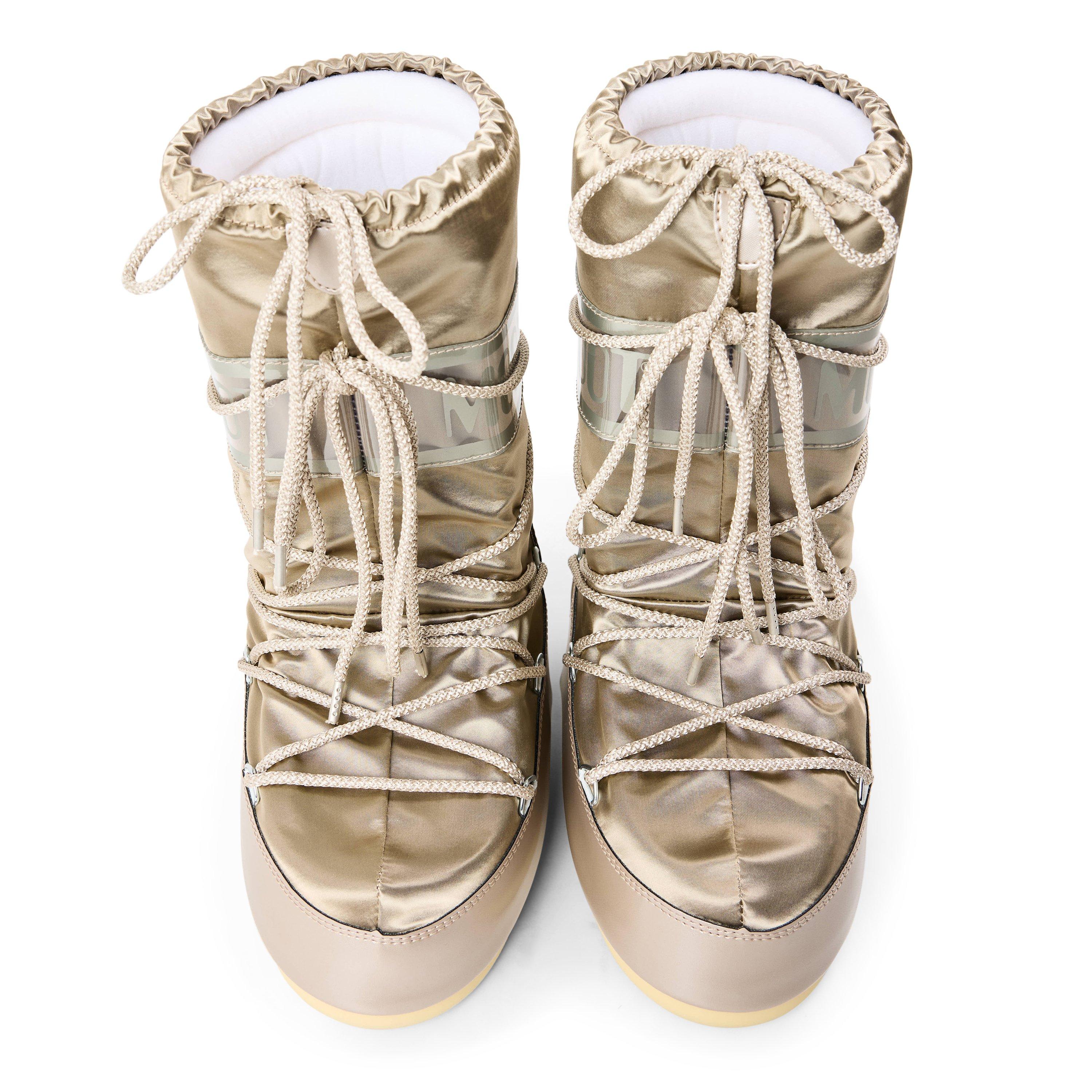 Platinum - Moon Boot - Kids' Icon Glance Snow Boots - 4