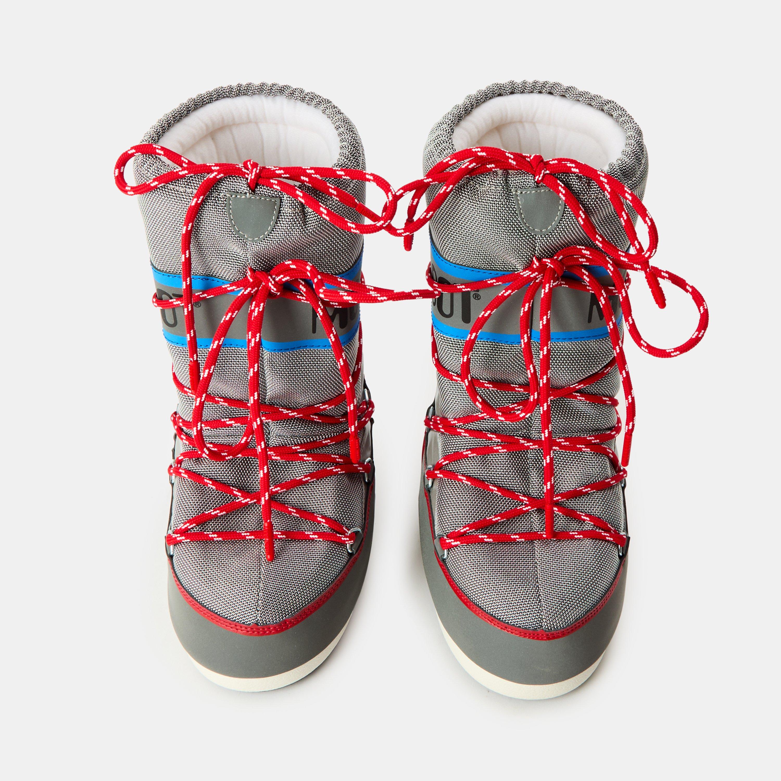 Silv Multi HF04 - Moon Boot - Unisex Kids' Icon Space Snow Boots - 4