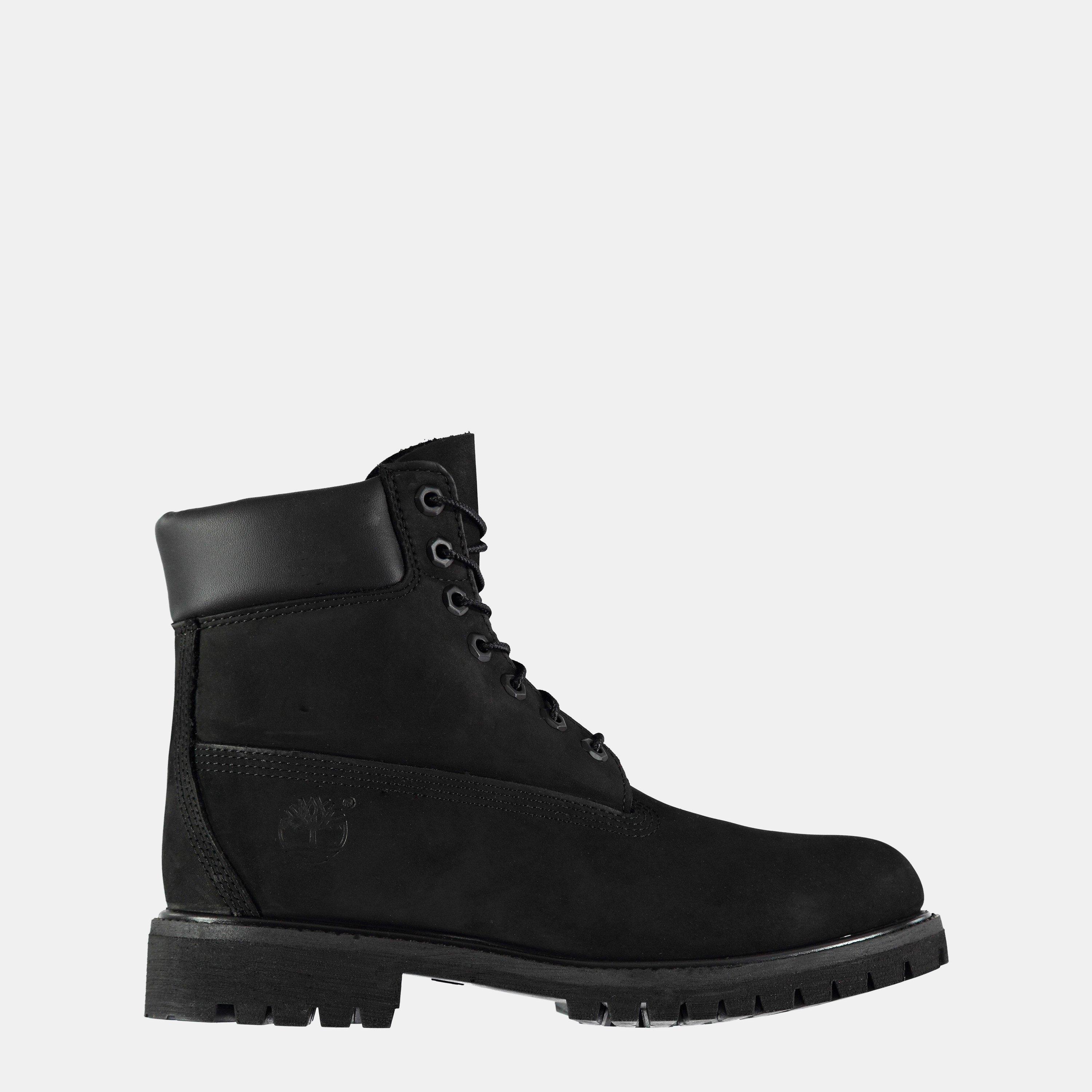 Timberland Classic 6 Inch Boots Juniors - Black NB - Size 4.5 (37.5)