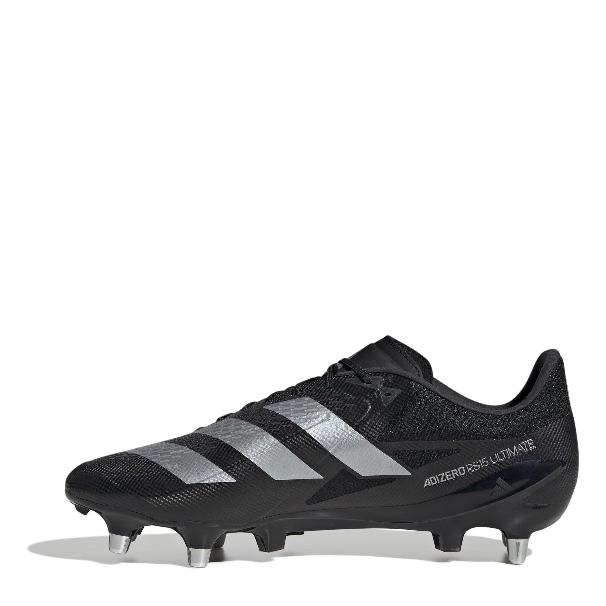 Nero Core/Zero - adidas - Adizero Rs15 Ultimate (Sg) Rugby Boots Unisex Kids - 2