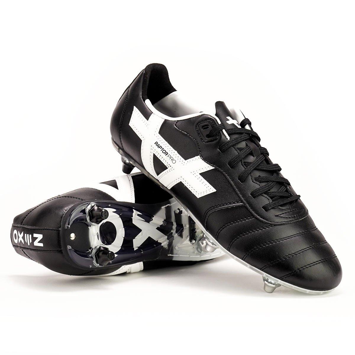 Black - OXEN - Unisex Kids' Rptr Pro Stud Rugby Boots - 1