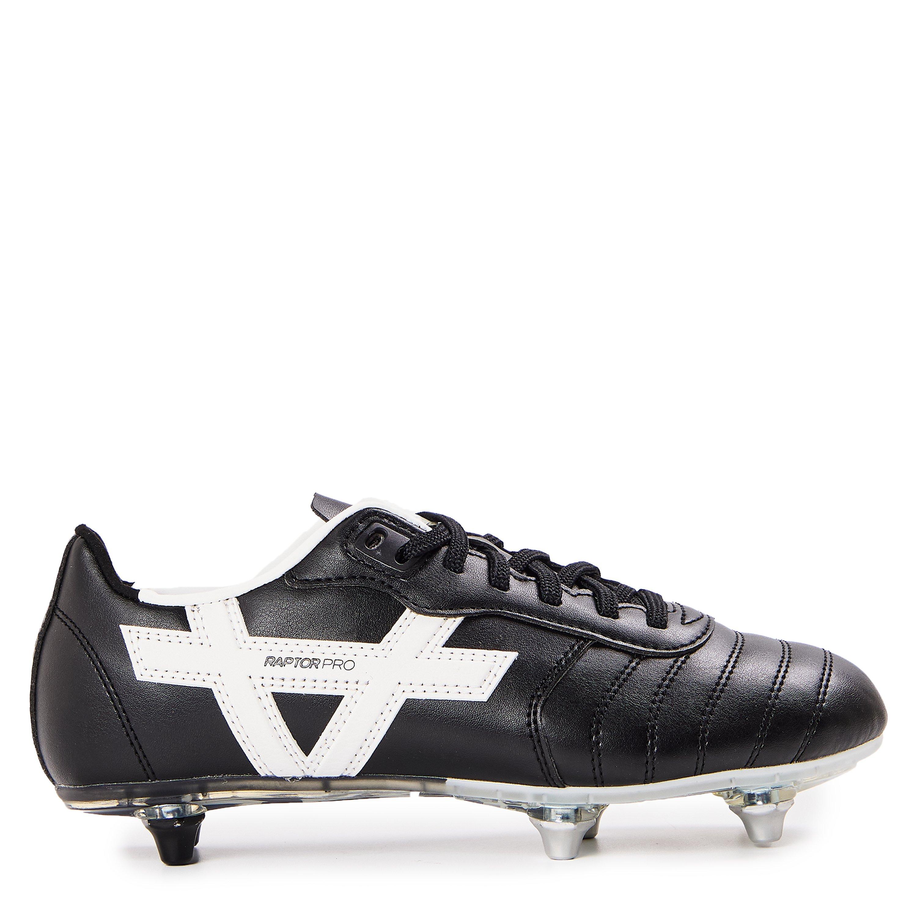 Black - OXEN - Unisex Kids' Rptr Pro Stud Rugby Boots - 1