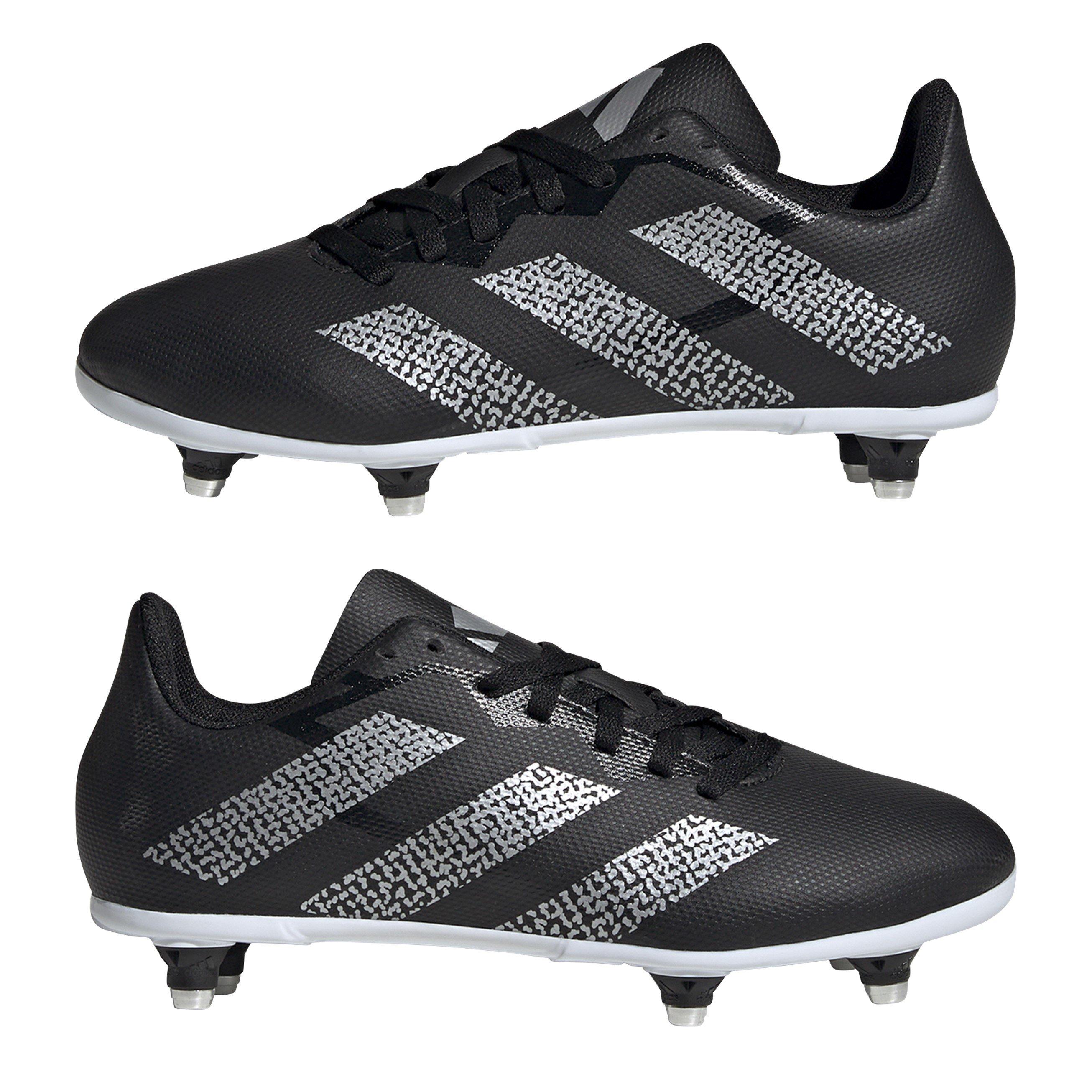 Core Black - adidas - Rugby Junior (Sg) Boots Boys - 10