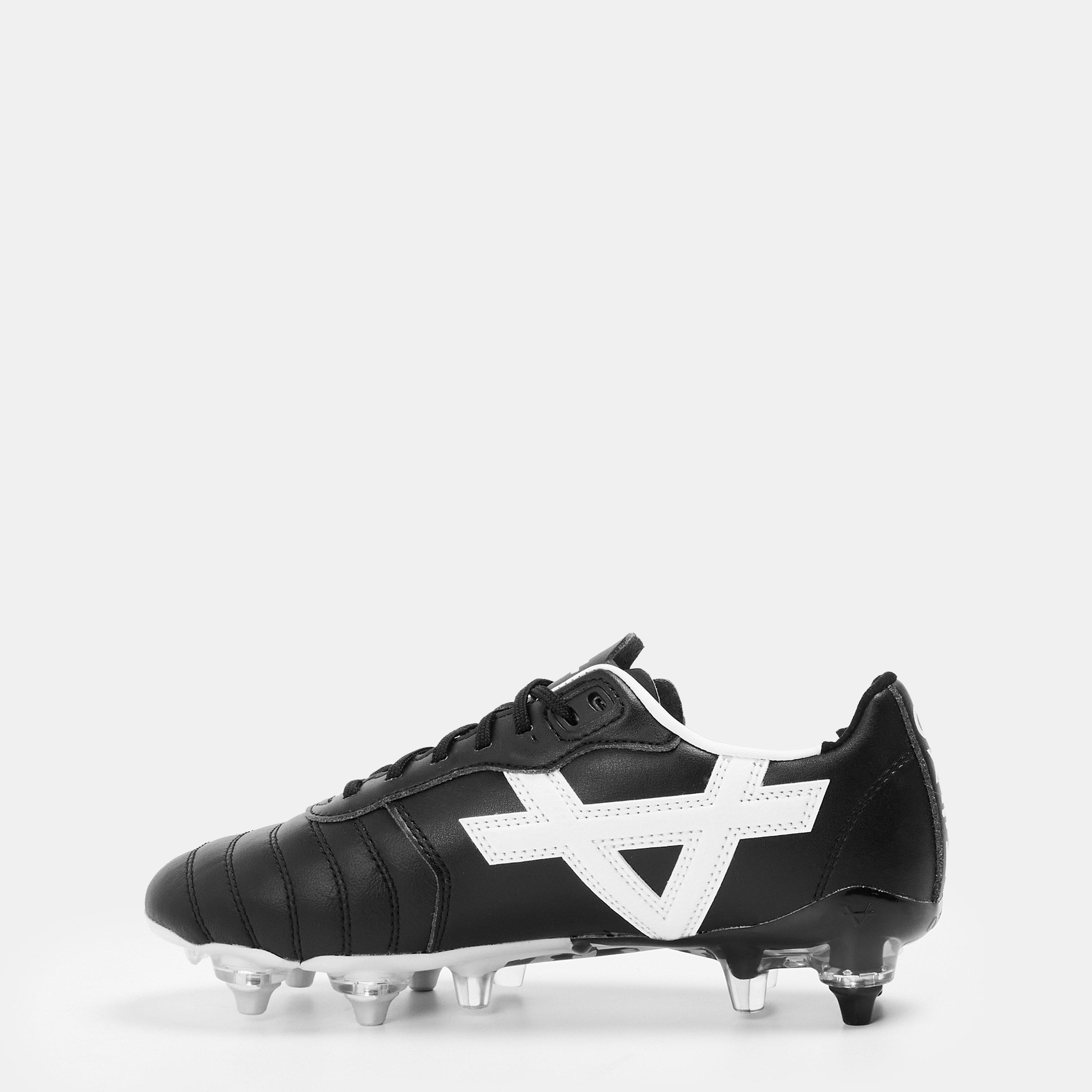 Black/White - OXEN - Raptor Elite Juniors Artificial Ground Football Boots - 2