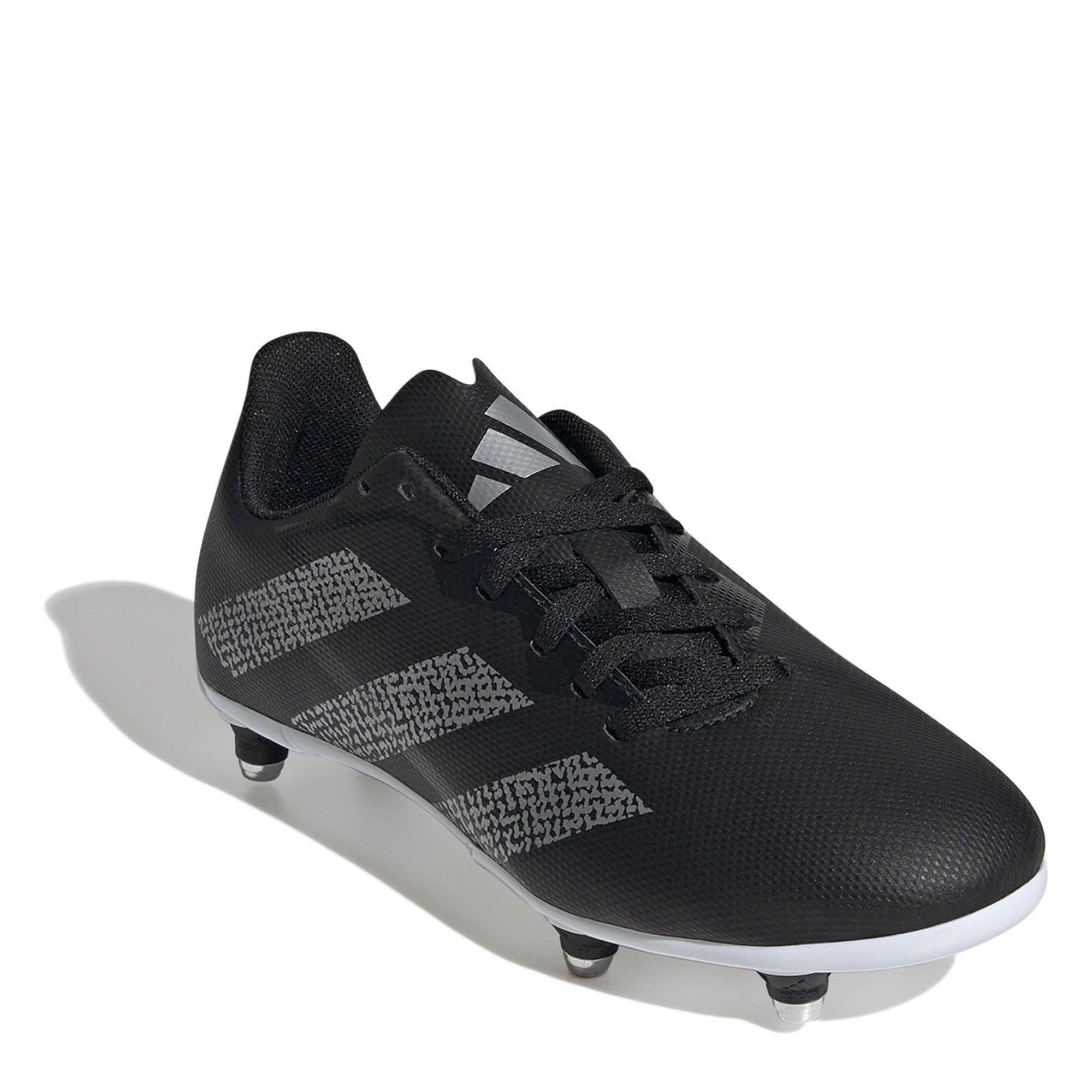 Nero/Argento - adidas - Rugby Junior SG Boots - 3