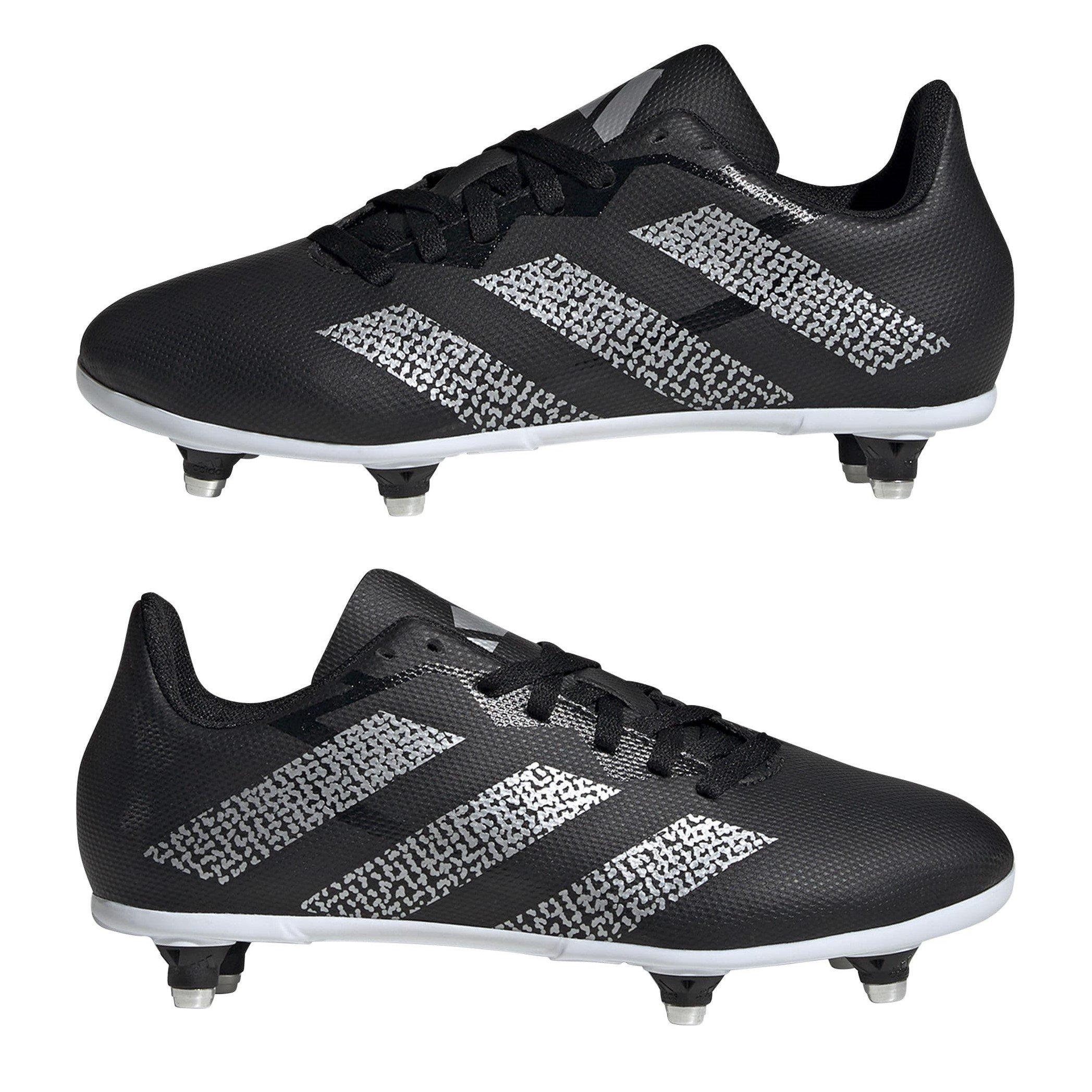 Nero/Argento - adidas - Rugby Junior SG Boots - 10