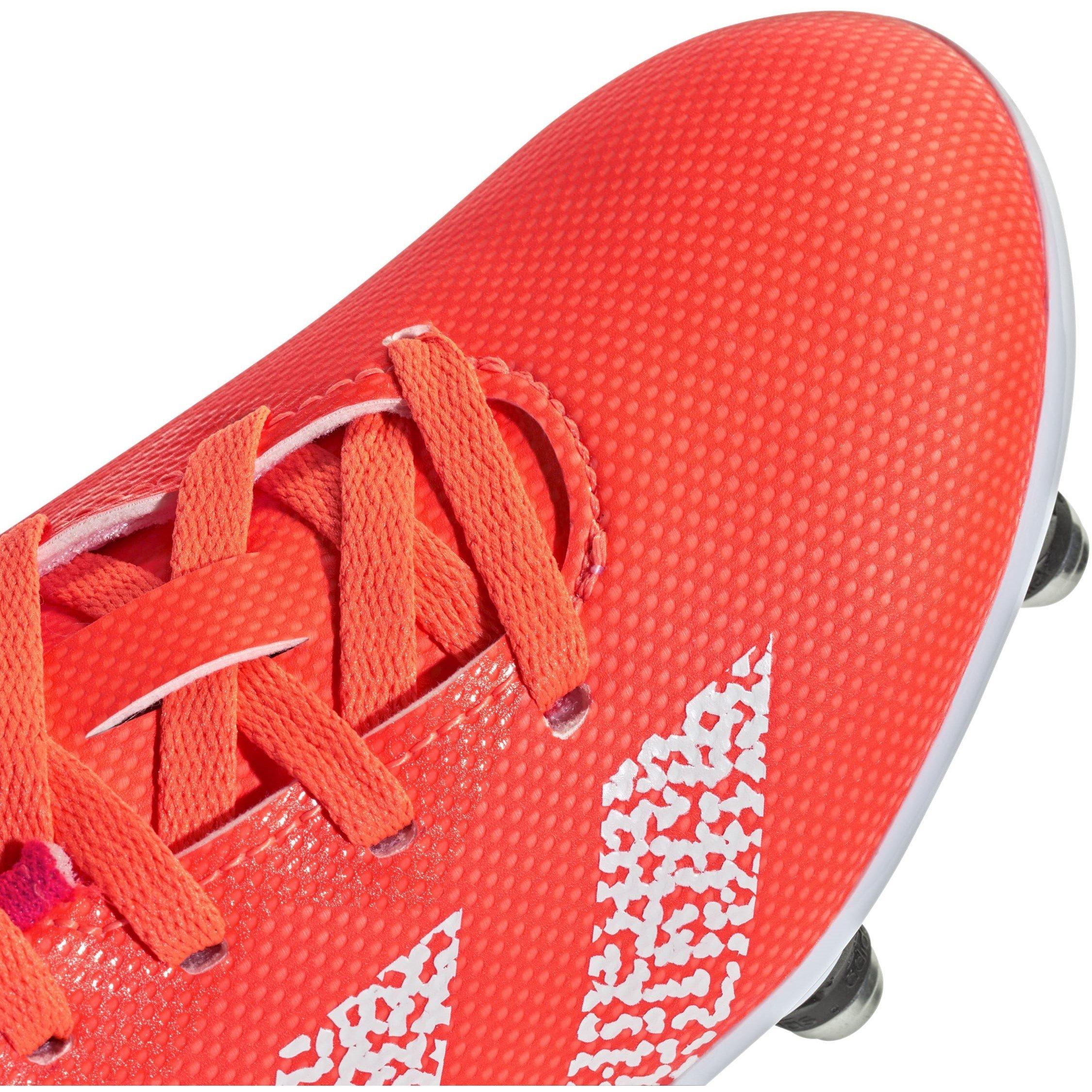 Orange/Fwt - adidas - Junior Soft Ground Rugby Boots - 7