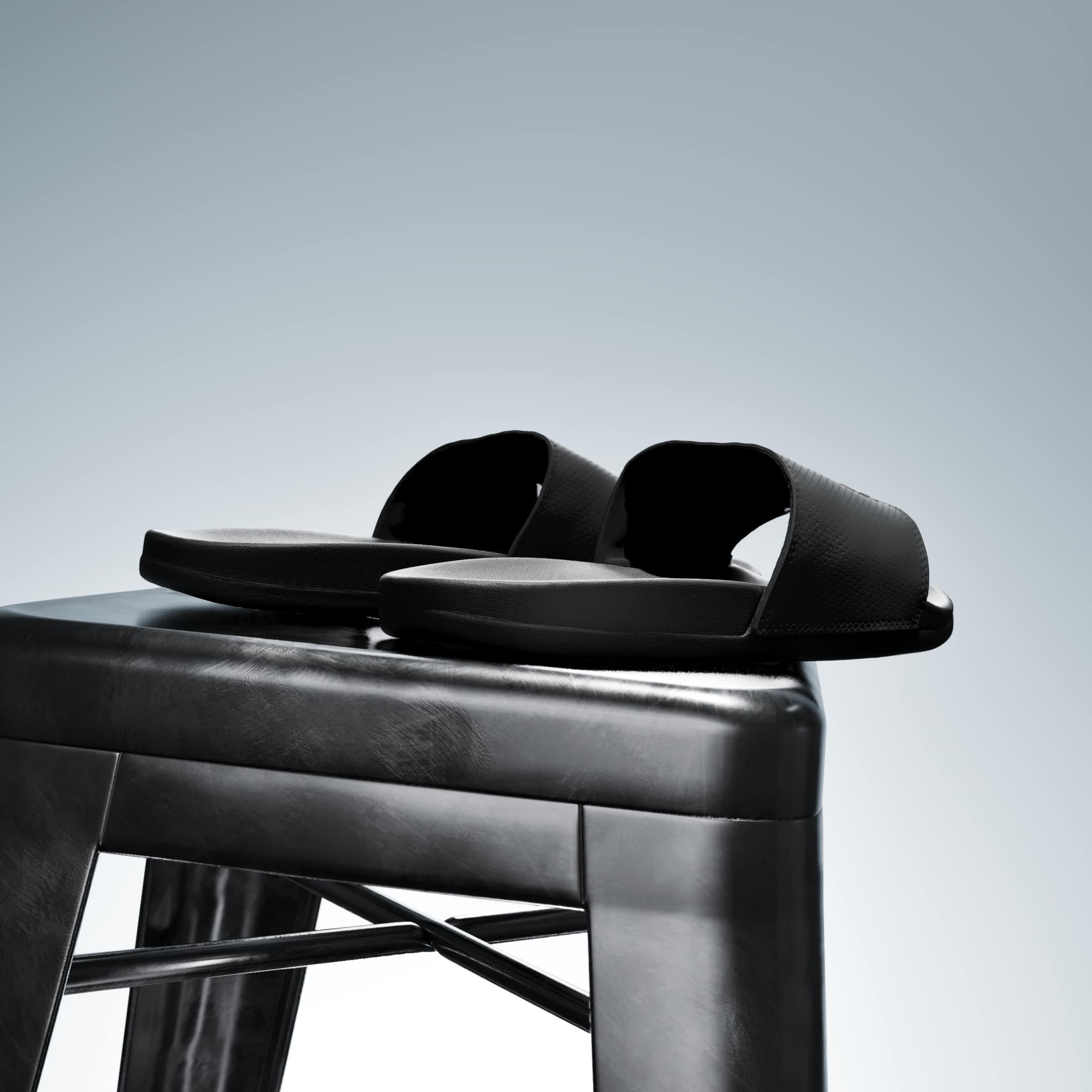 Black - adidas - Adidas Adilette Comf Sn63 - 13