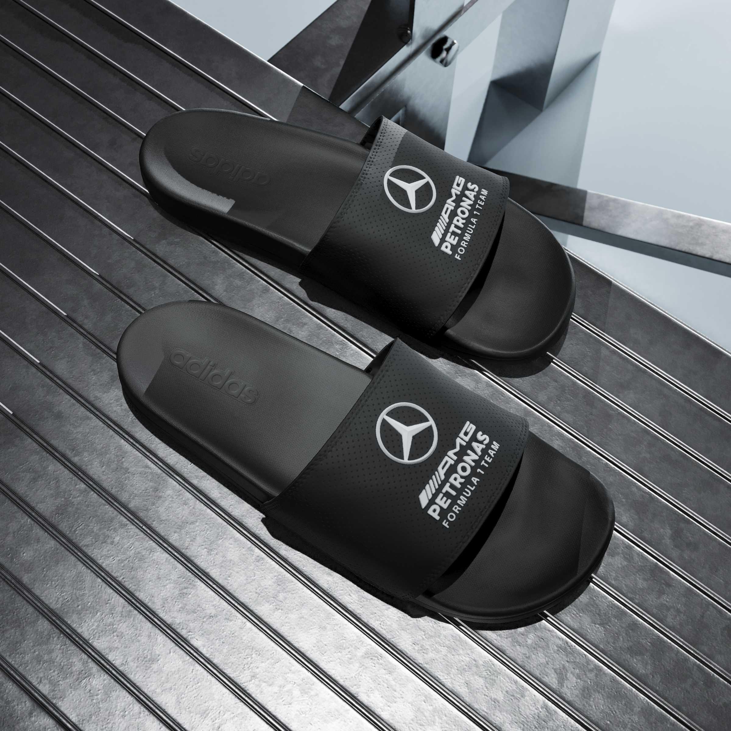 Black - adidas - Adidas Adilette Comf Sn63 - 15