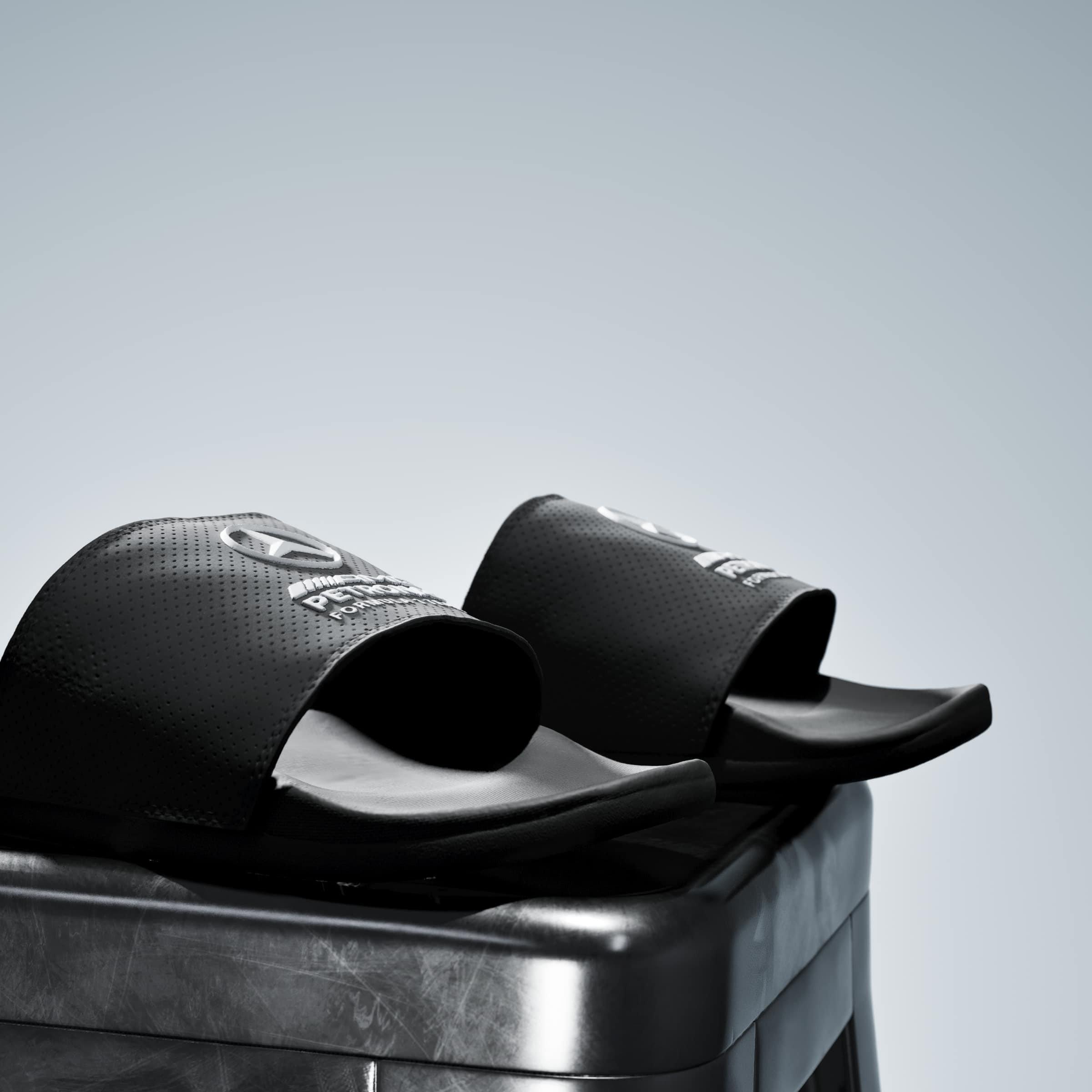 Black - adidas - Adidas Adilette Comf Sn63 - 16