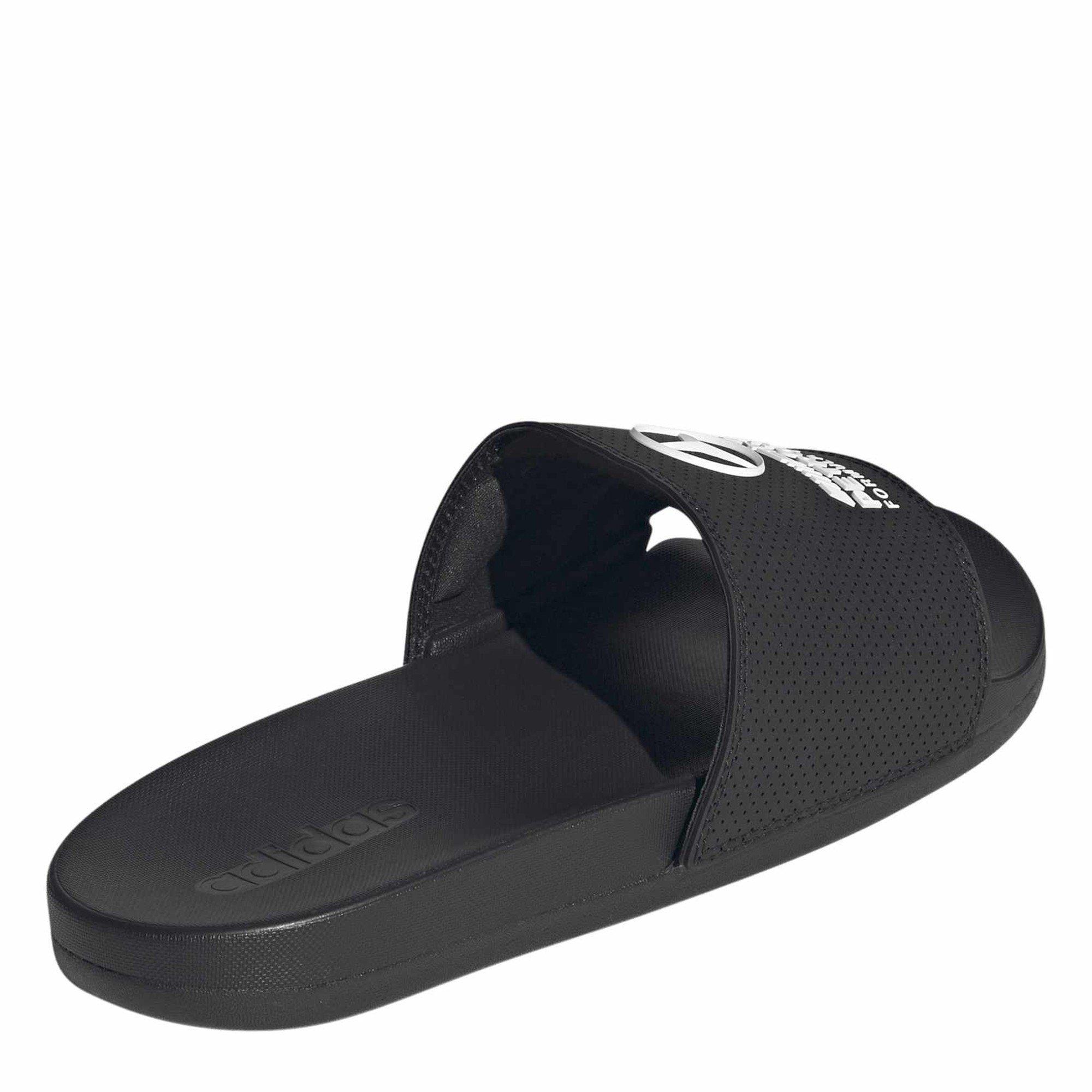 Black - adidas - Adidas Adilette Comf Sn63 - 4