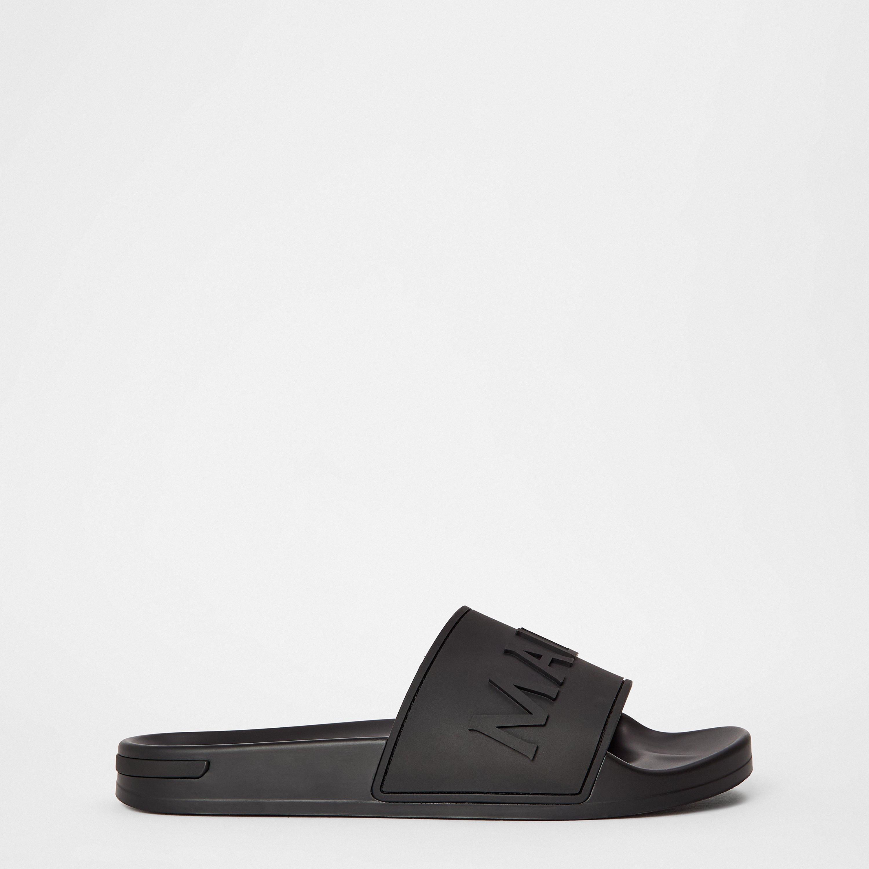 Triple Black - Mallet - Men's Slider Slippers - 1