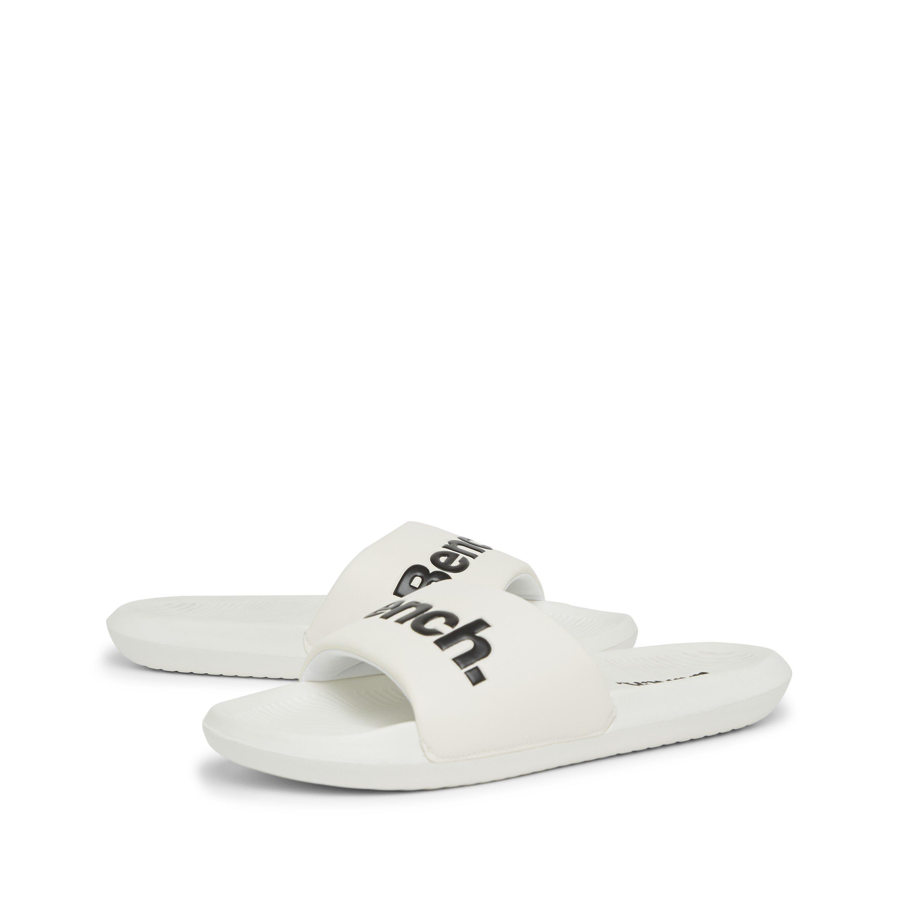 White - Bench - Men's Cruise Slider Slipper - 3