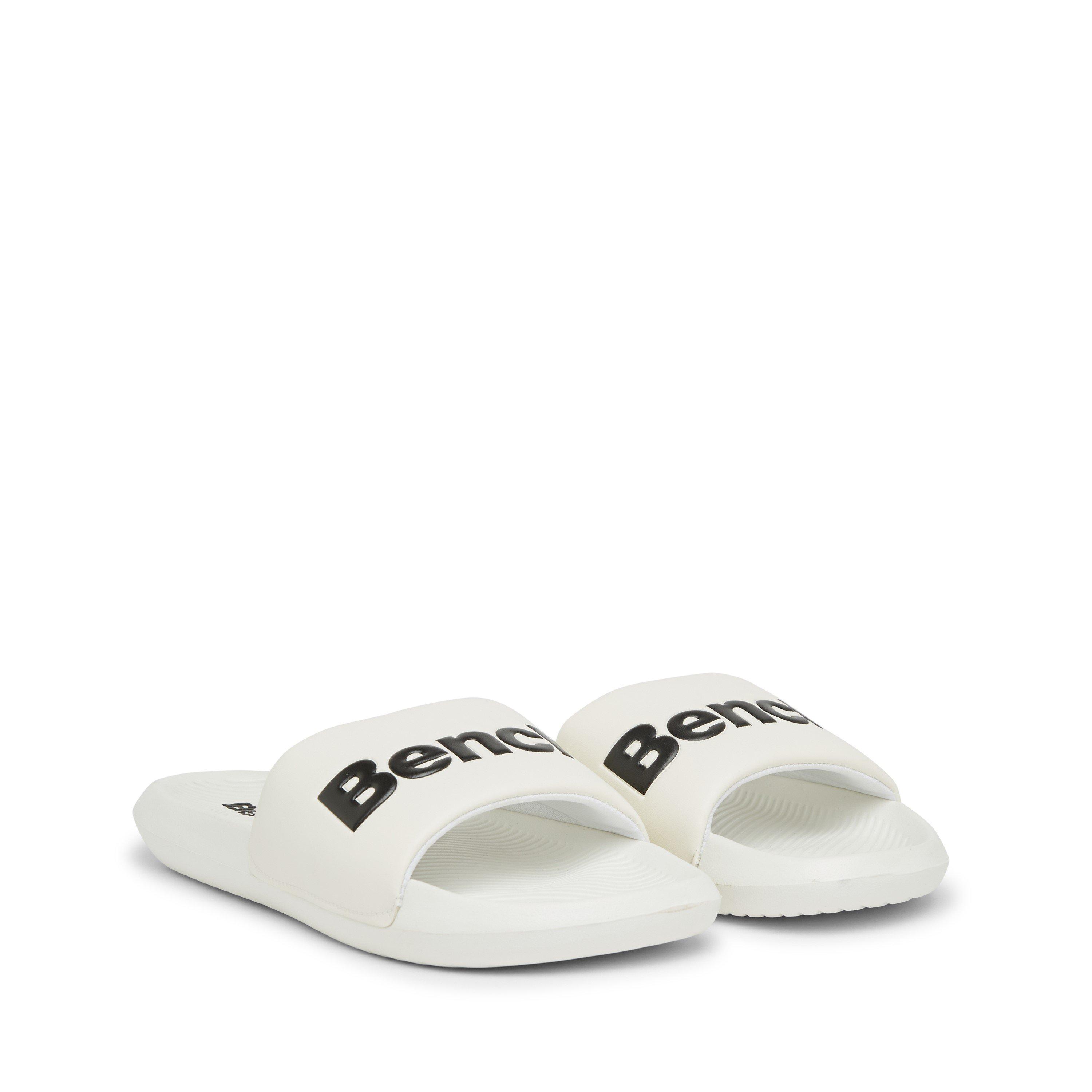 White - Bench - Men's Cruise Slider Slipper - 4