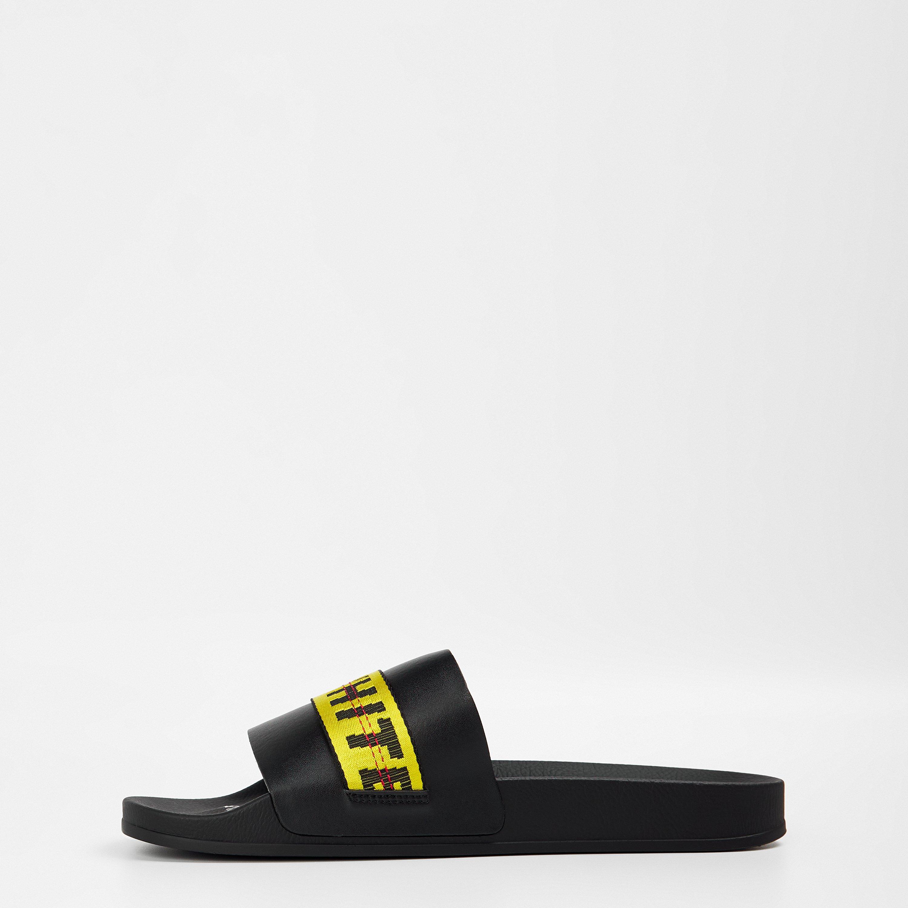 Black - Off White - Men's Pool Shoes - 2