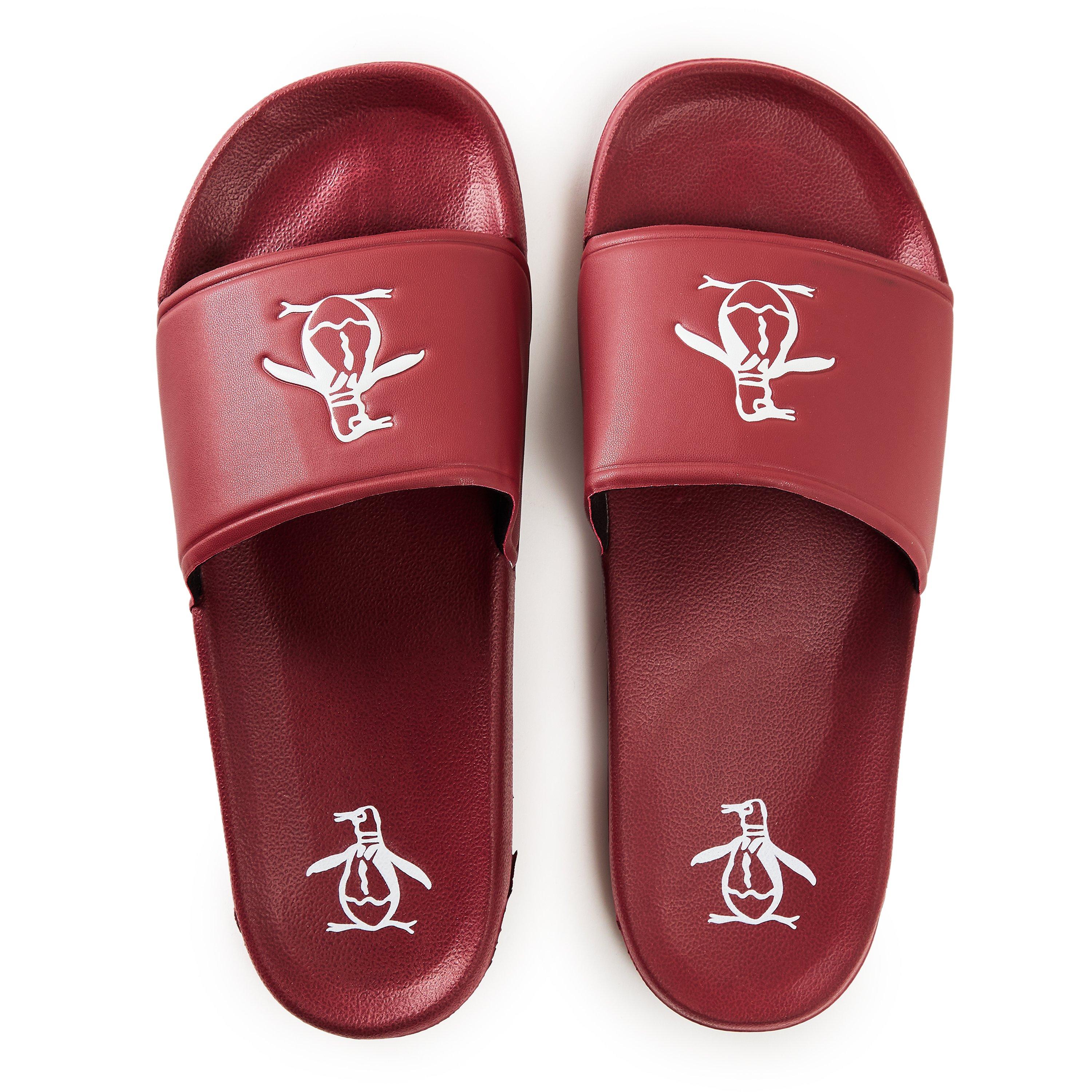 Red - Original Penguin - Pier Slide Mens - 4
