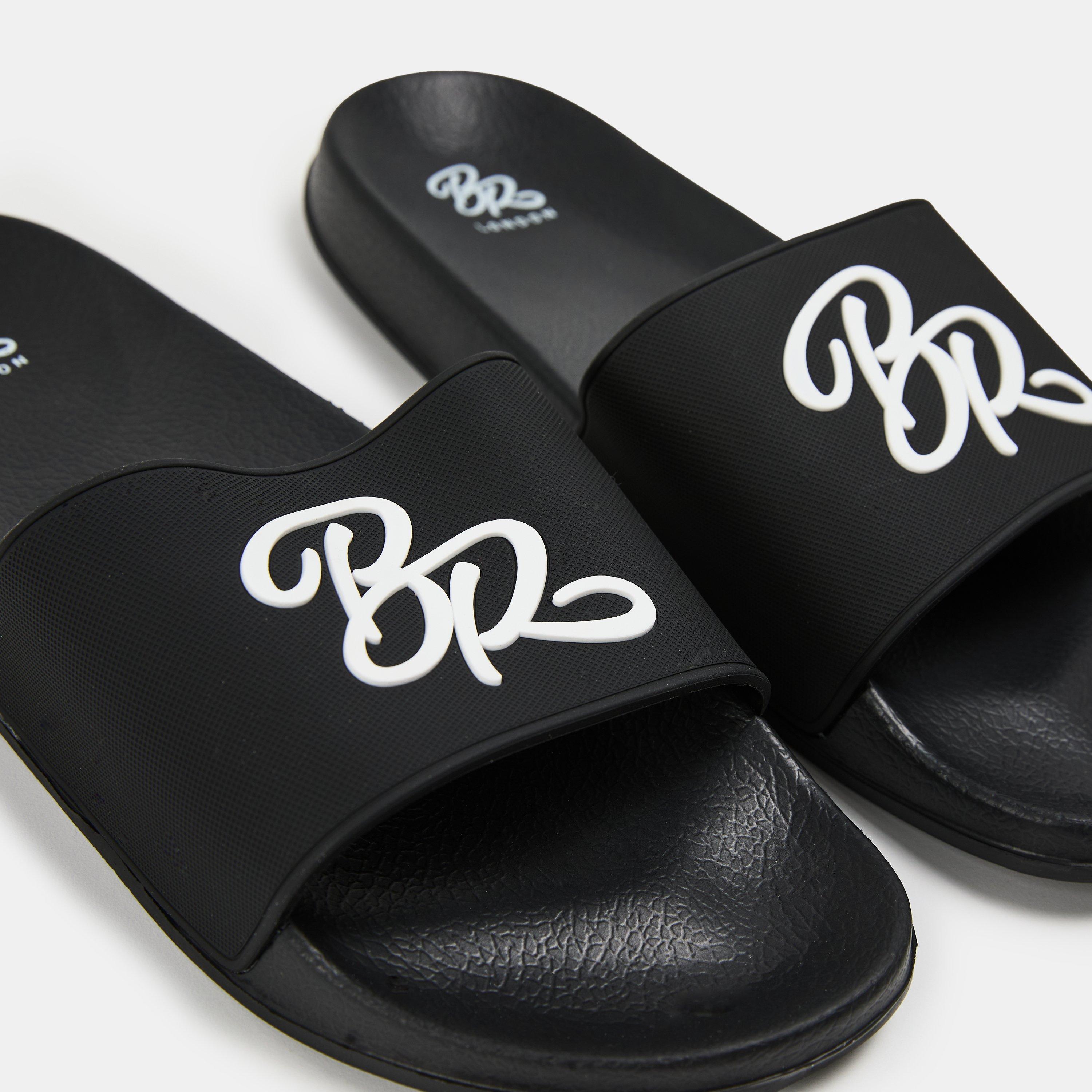 Blkwht - Born Rich - Men's Barreca Slider Slippers - 3