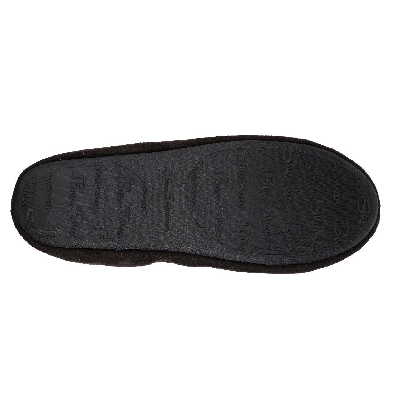 Black - Ben Sherman - Moccasin Slippers - 6