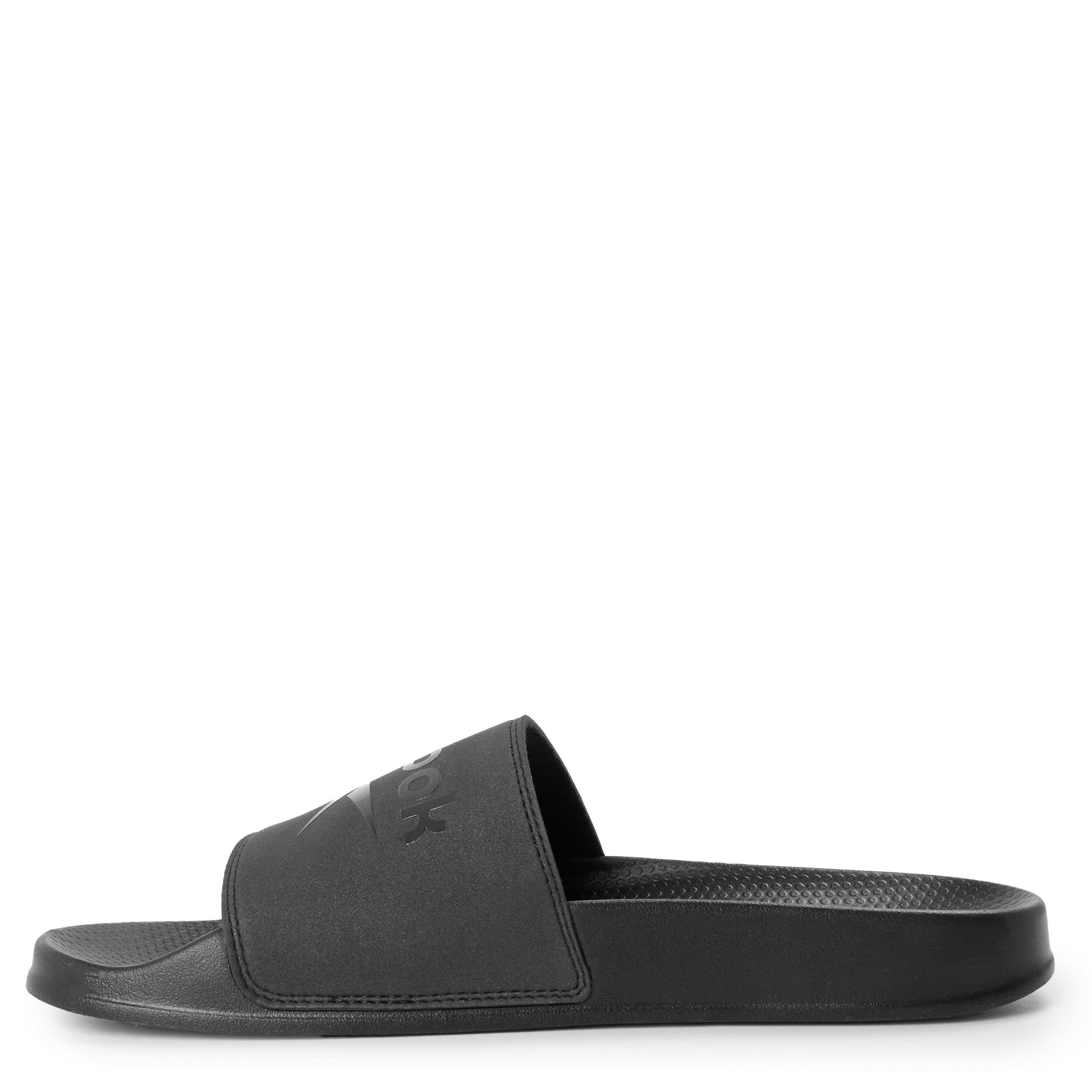 Black - Reebok - Men's Gere Slide Slippers - 2