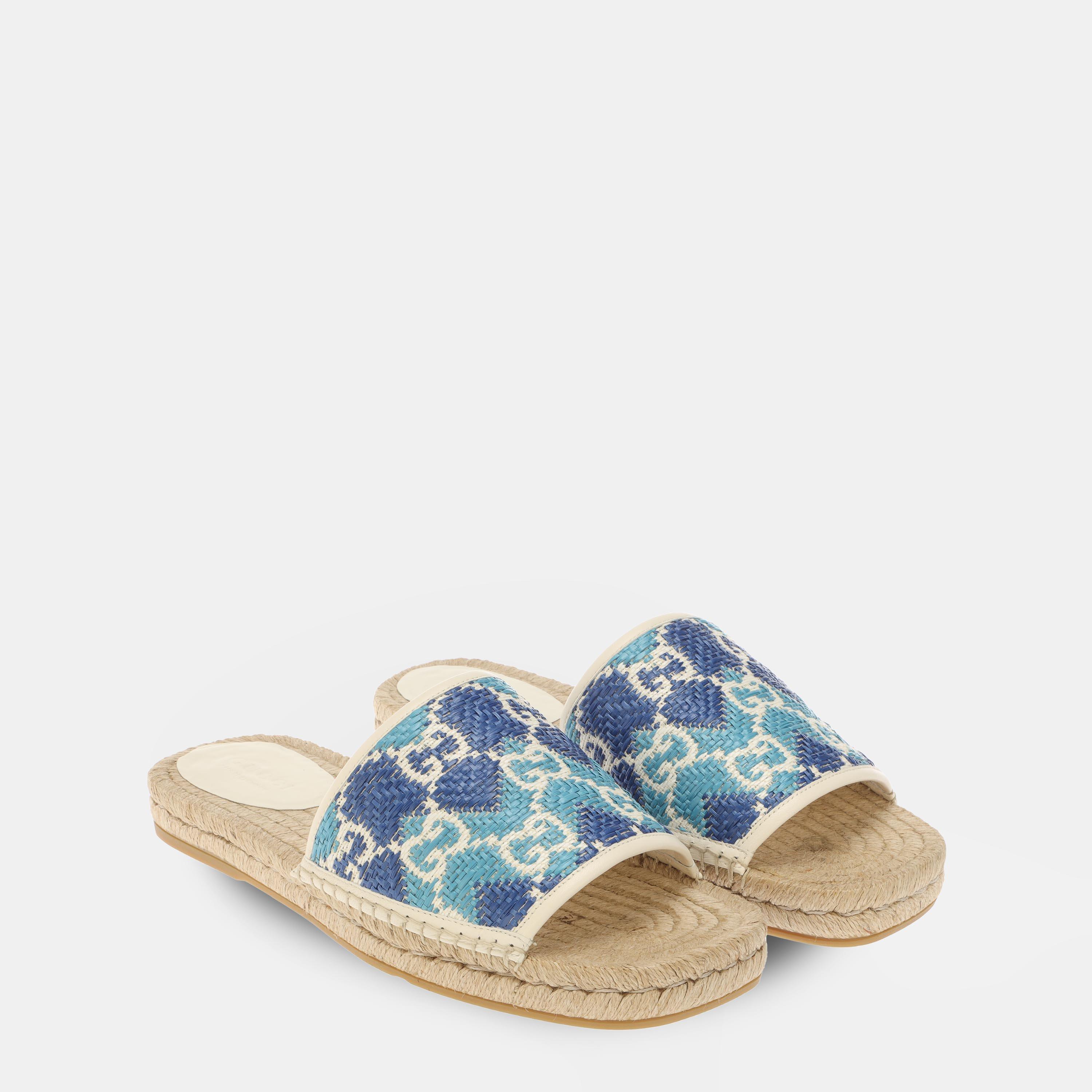 Roy-Lt-Blu - Gucci - Men's Slider Slippers - 3