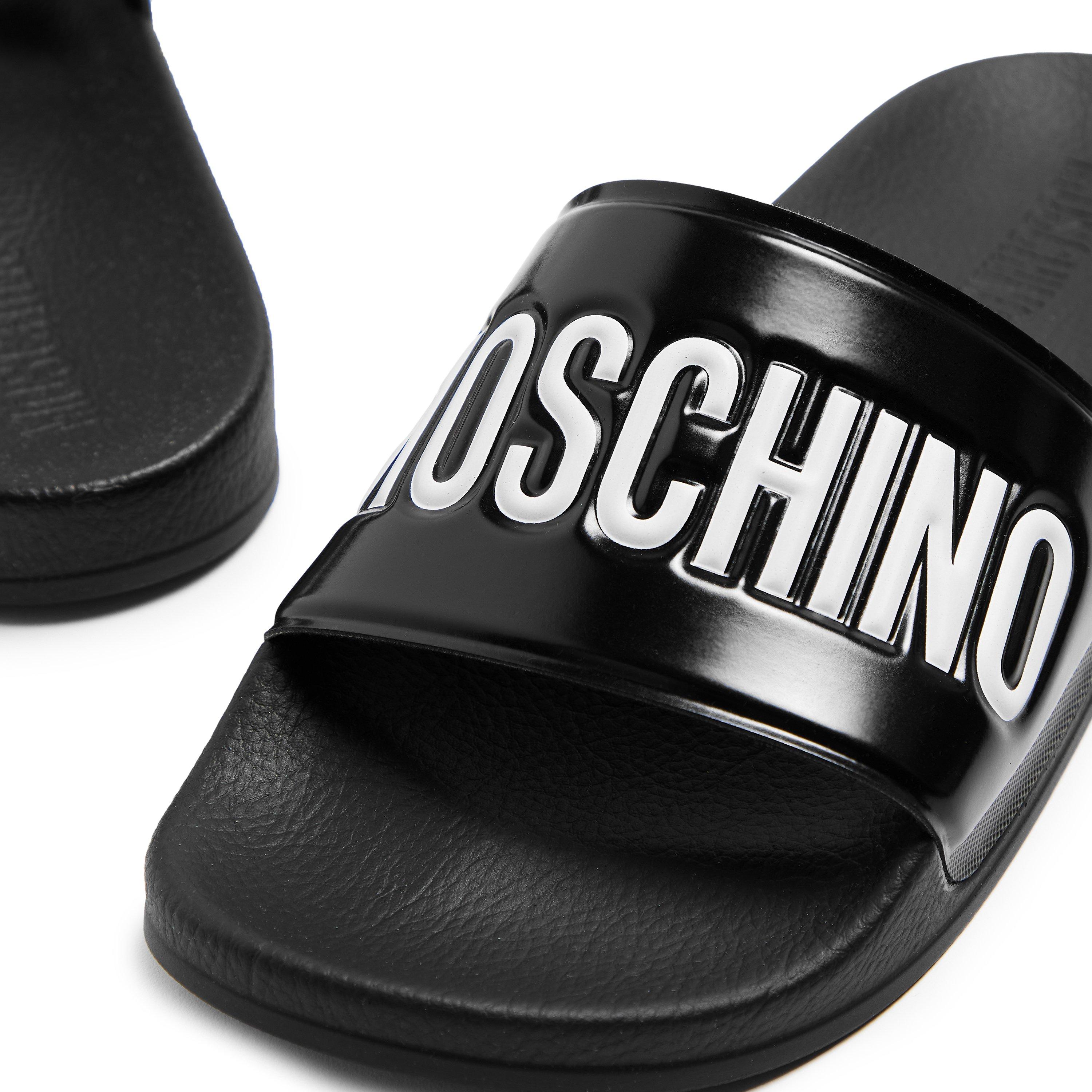 Black - Moschino - Moschino Slide Slprs Sn99 - 3