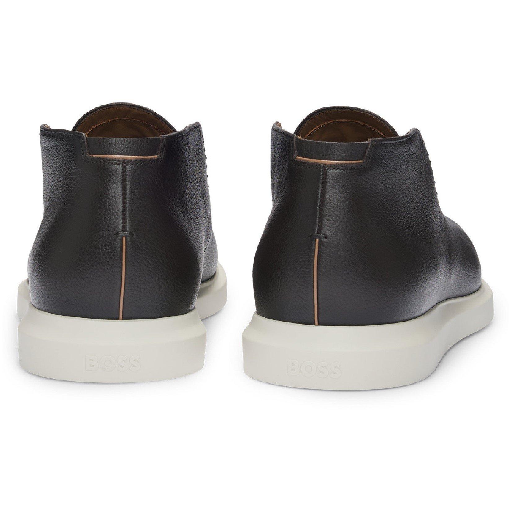 Dark Brown - Boss - Randy Desb Bupr 10266542 01 Slider Slippers Mens - 4