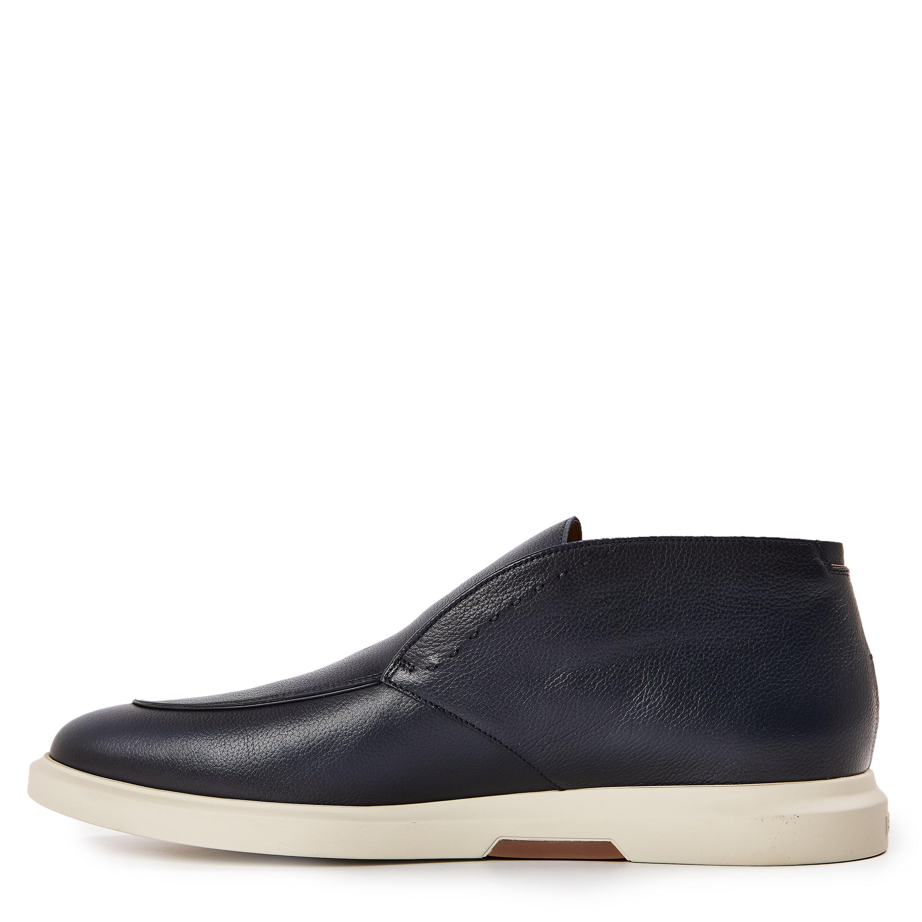 Dark Blue - Boss - Men's Slider Slippers - 2