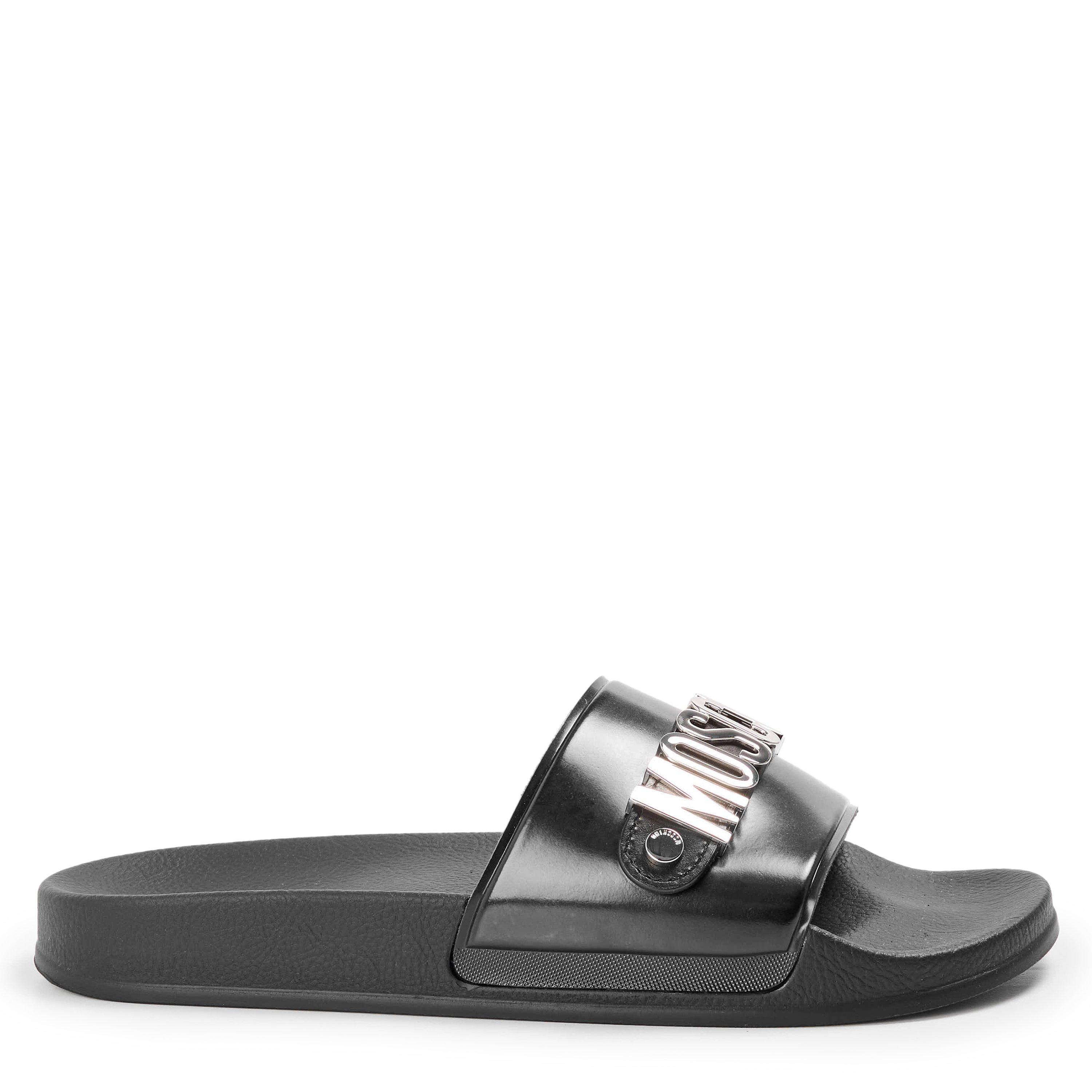 Black - Moschino - Moschino Slide Slprs Sn99 - 1