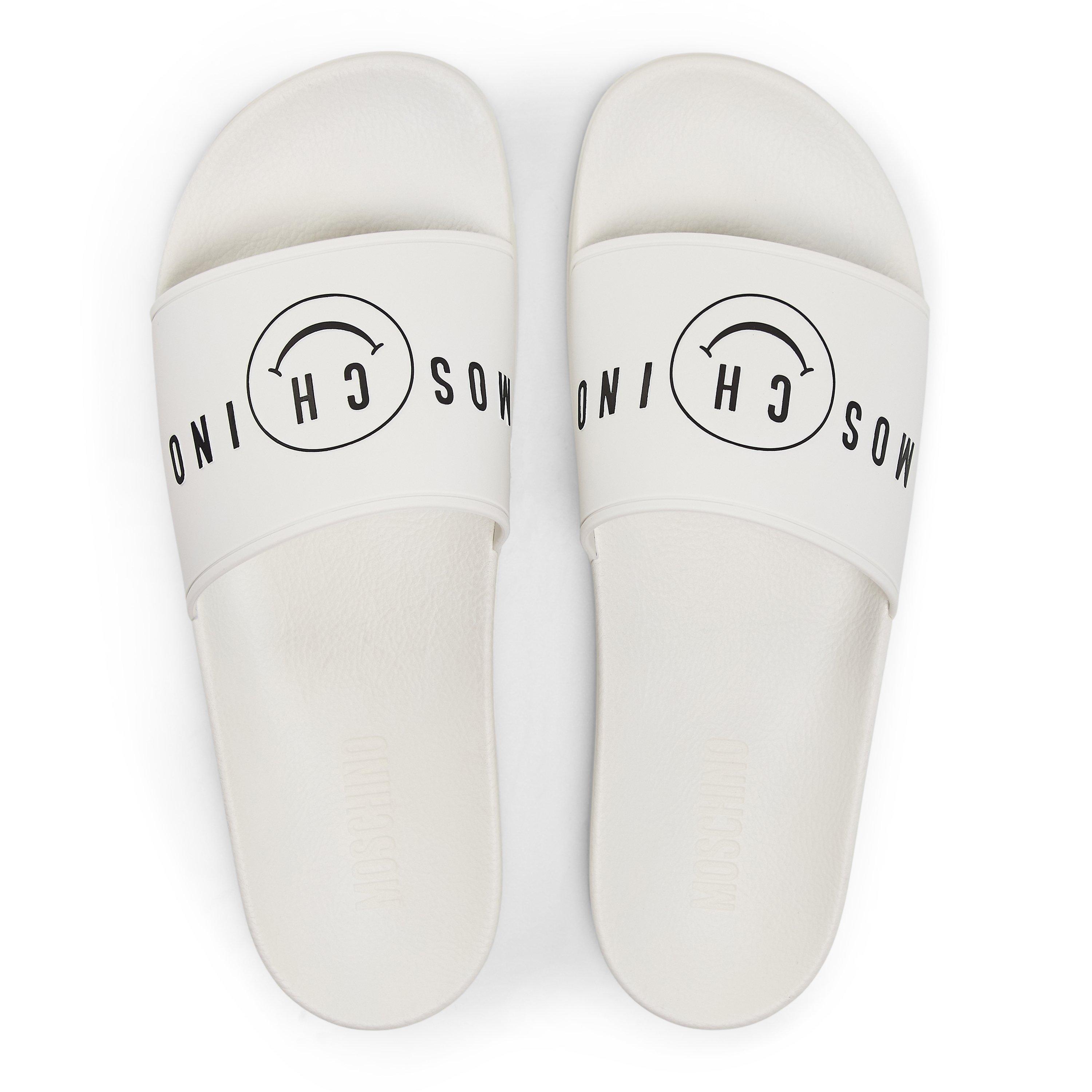 White - Moschino - Moschino Slide Slprs Sn99 - 4