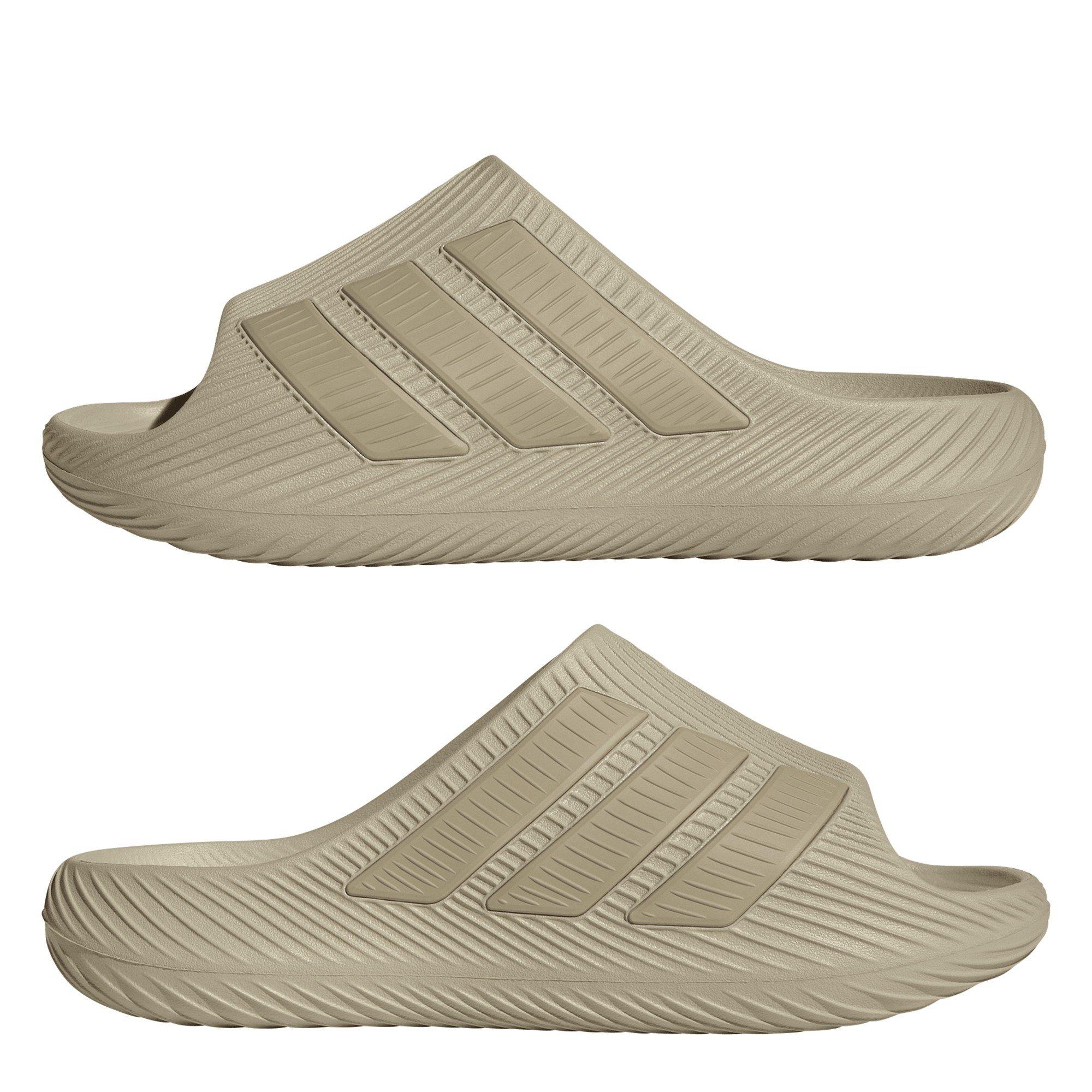 Khaki/Gold - adidas - Men's Slider Slippers - 9