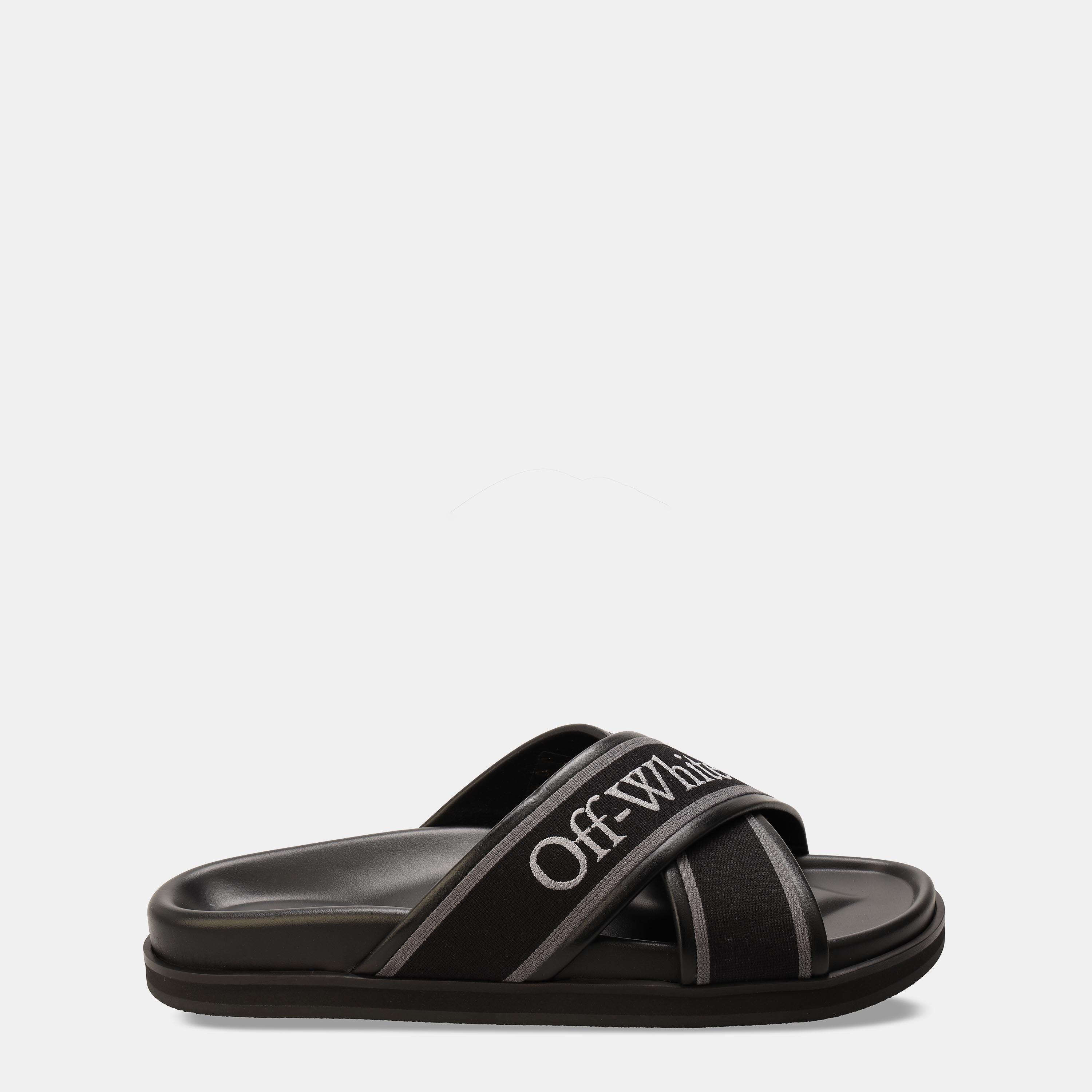 Black Black - Off White - Off Cloud Slides Sn99 - 1
