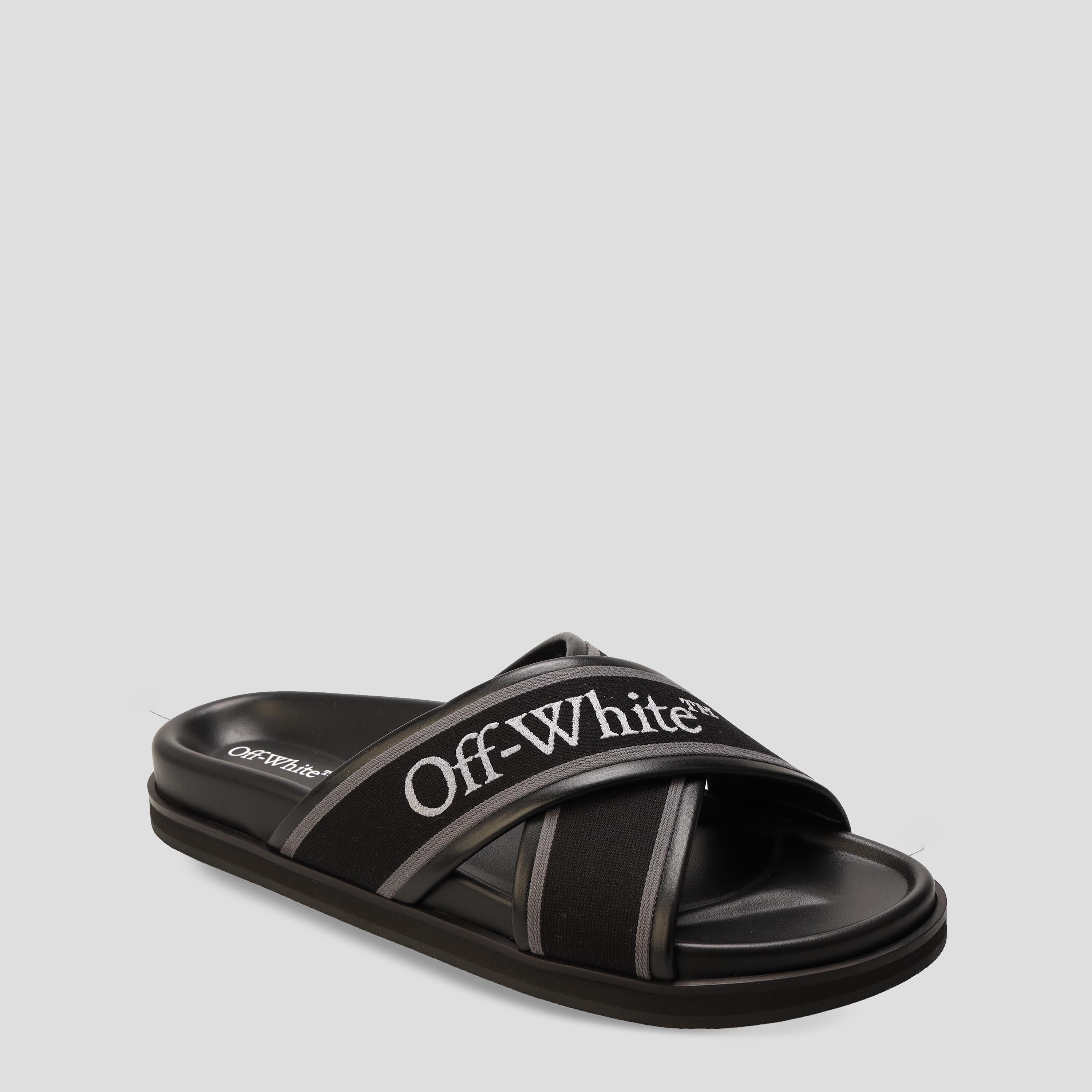Black Black - Off White - Off Cloud Slides Sn99 - 2