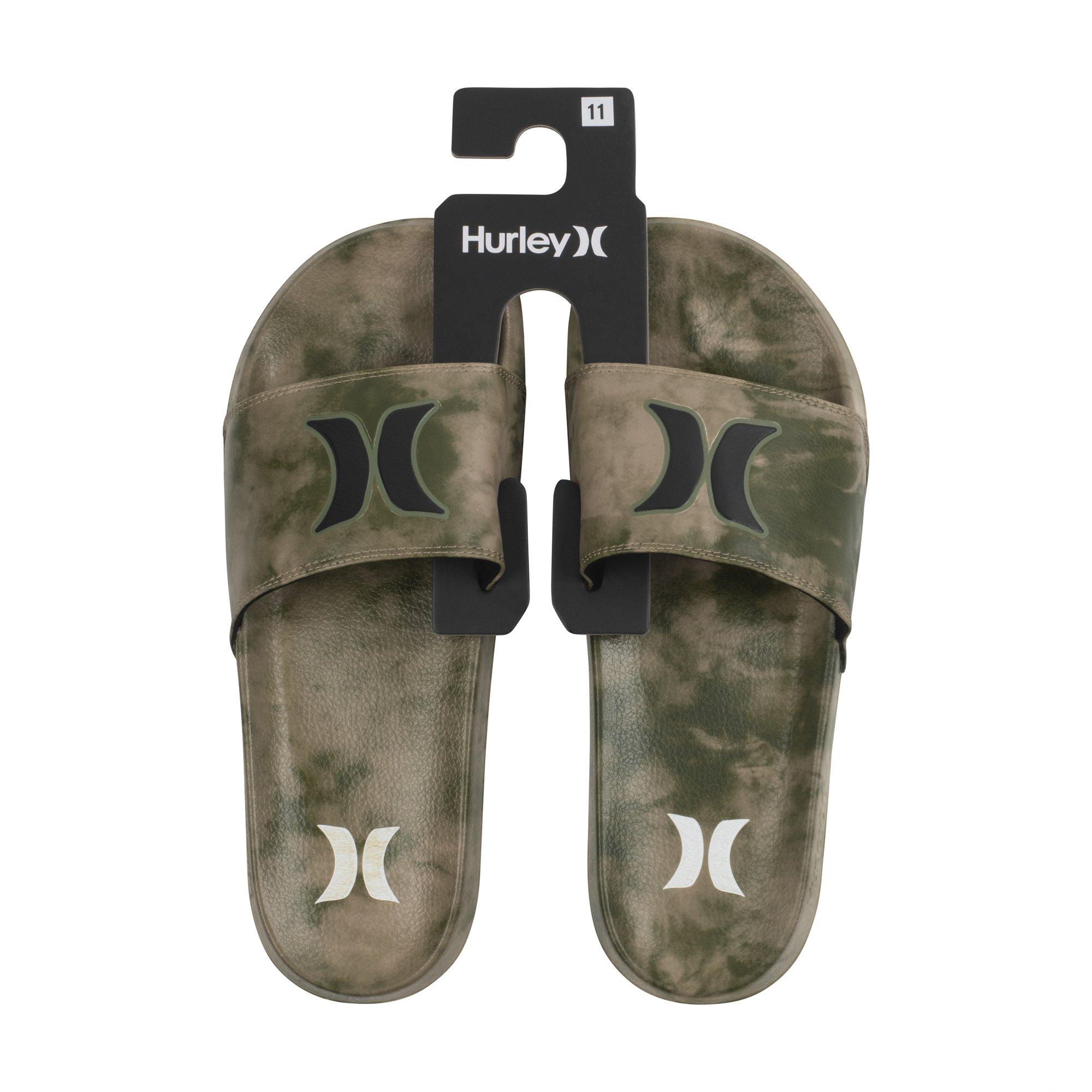 Grey/Camo - Hurley - Men's Tier Pool Slider