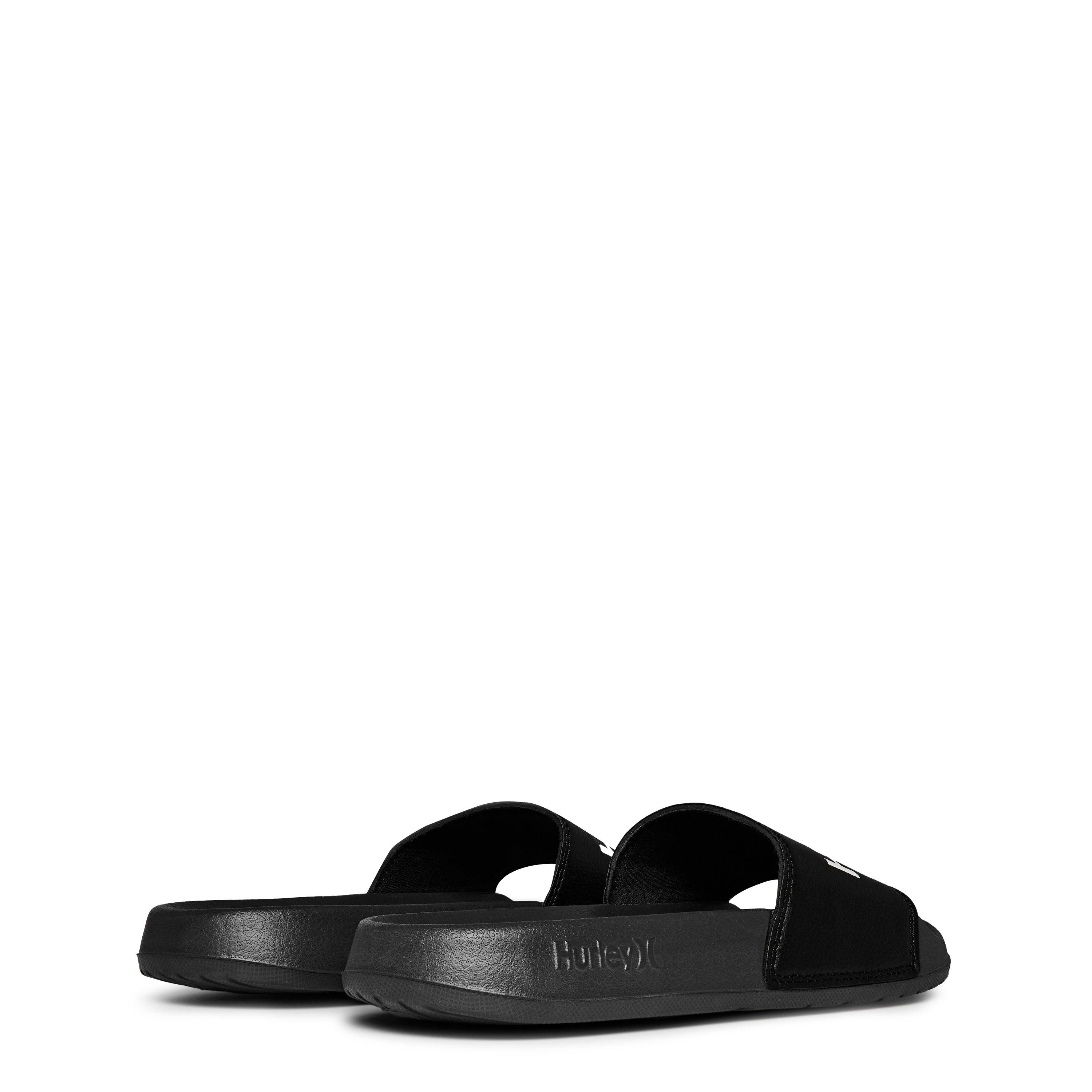 Noir / Blanc - Hurley - Men's Pool Slider - 4