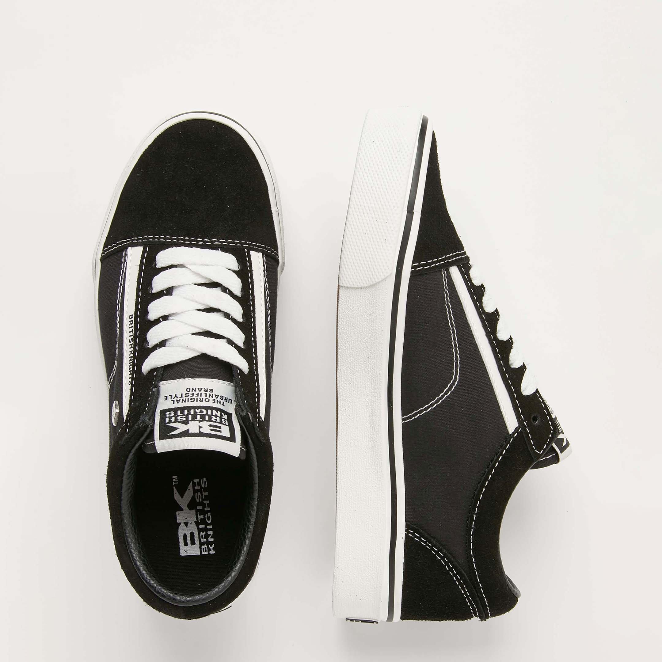 Noir/Blanc - British Knights - Mack Platform Trainers Womens - 5