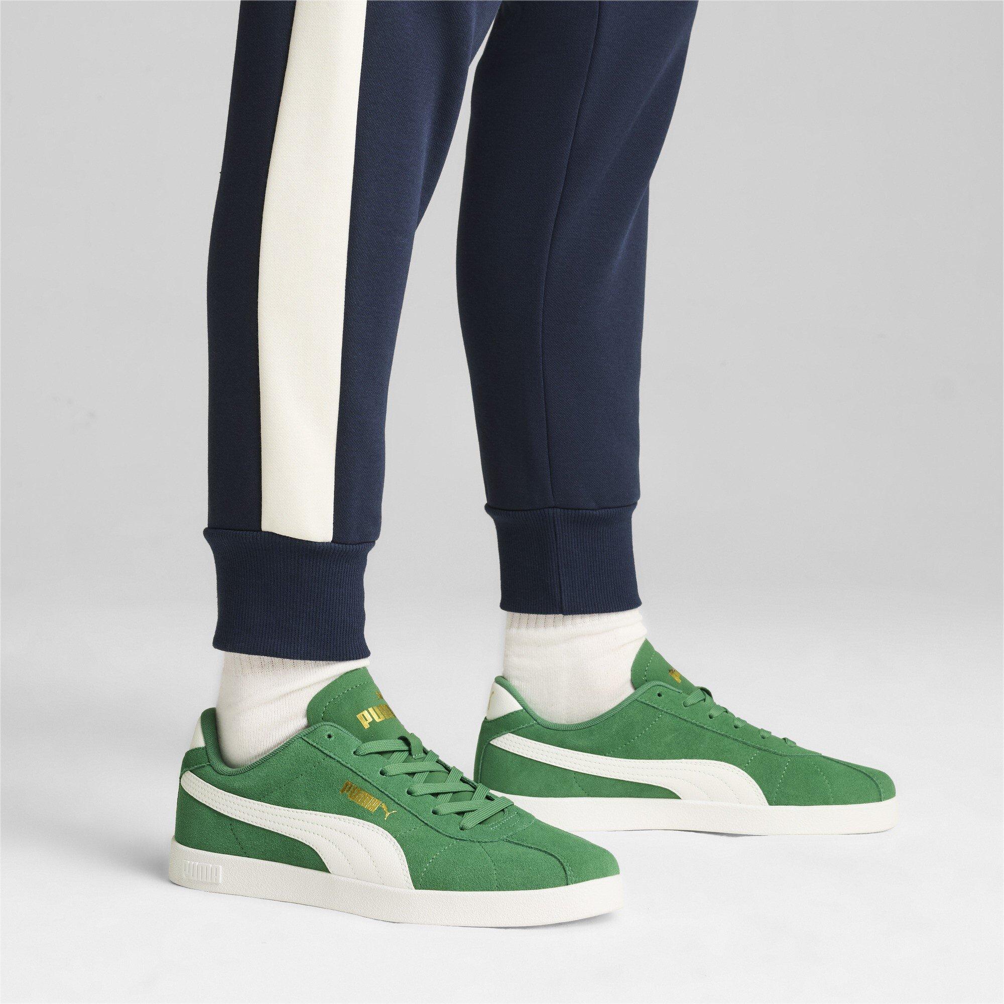 Green/White/Gld - Puma - Club II - 7