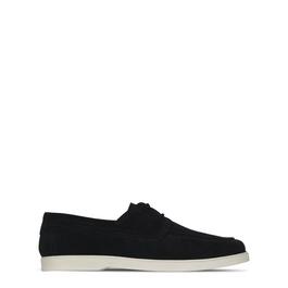 Fabric Suede Lace Up Shoes Mens