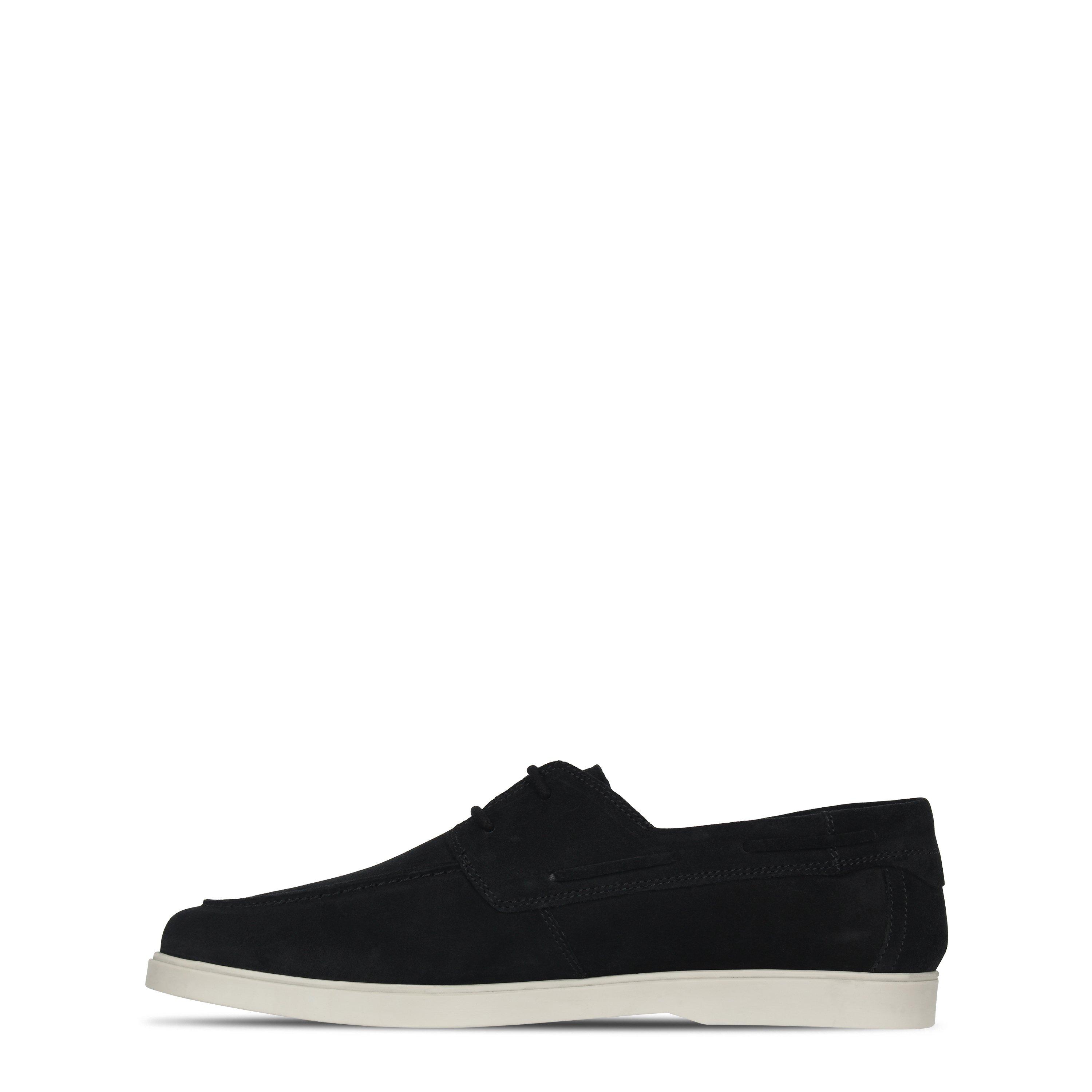 Nero - Fabric - Suede Lace Up Shoes Mens - 2