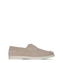 Fabric Suede Lace Up Shoes Mens