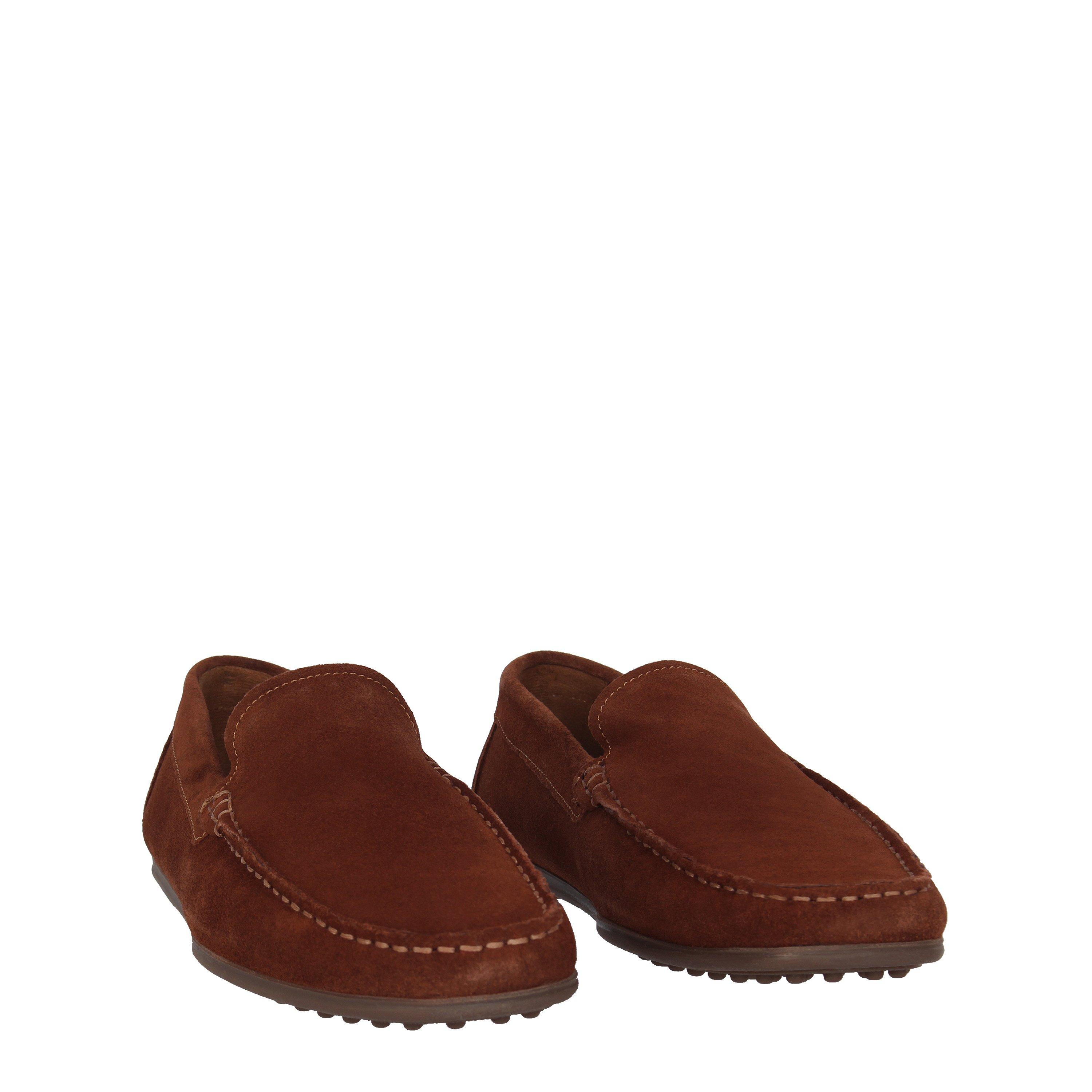 Brown - Fabric - Mocc Suede - 3
