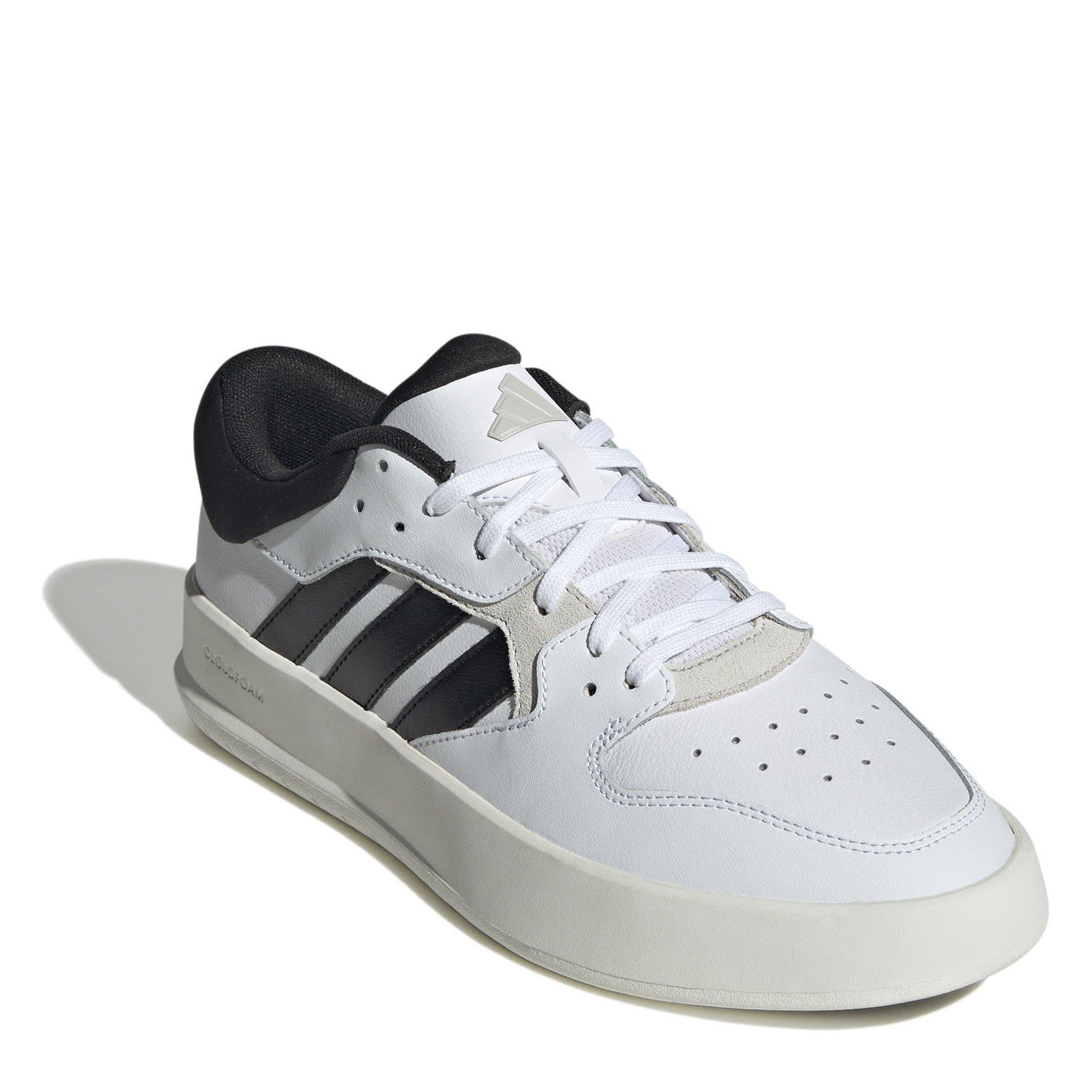 White/Black - adidas - adidas Court 24 Shoes Mens - 3