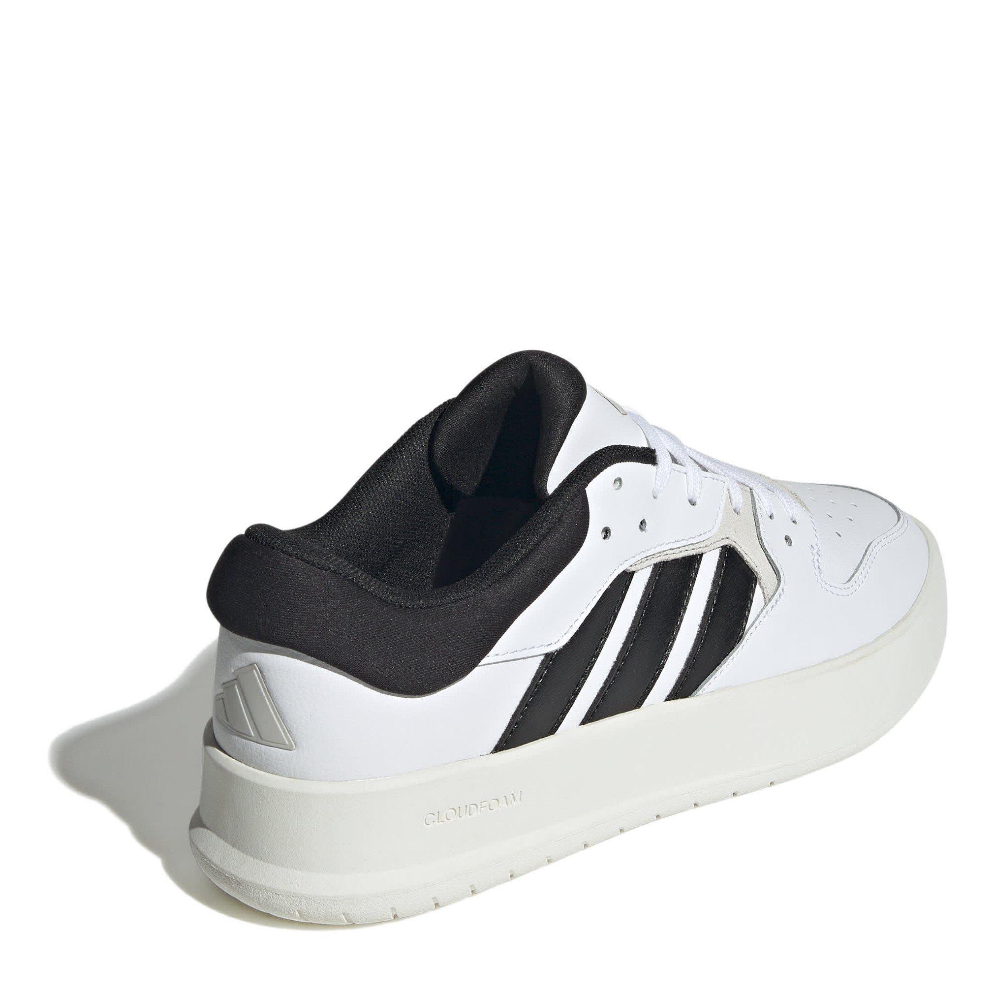 White/Black - adidas - adidas Court 24 Shoes Mens - 4