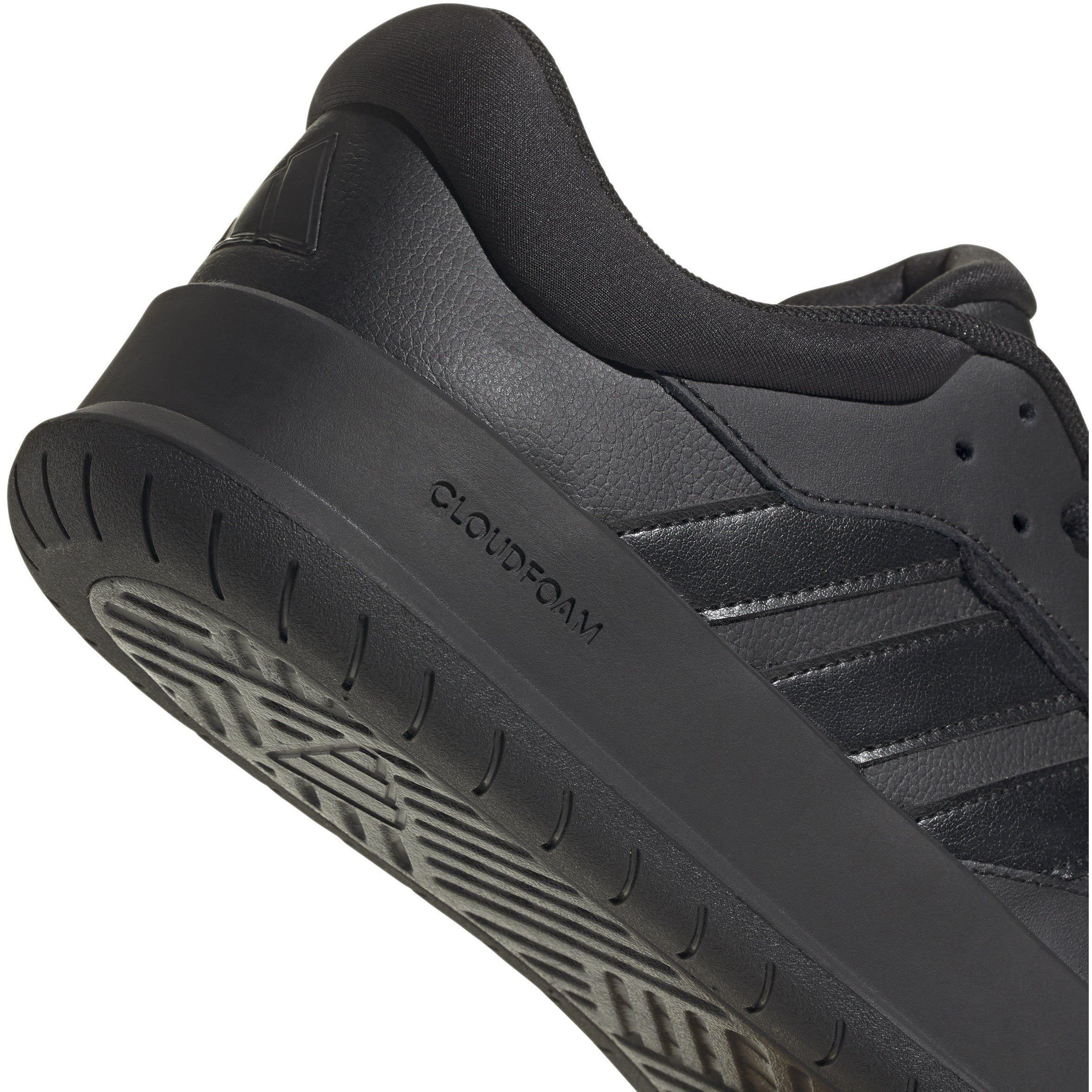 Triple Black - adidas - Court 24 Shoes Mens - 8