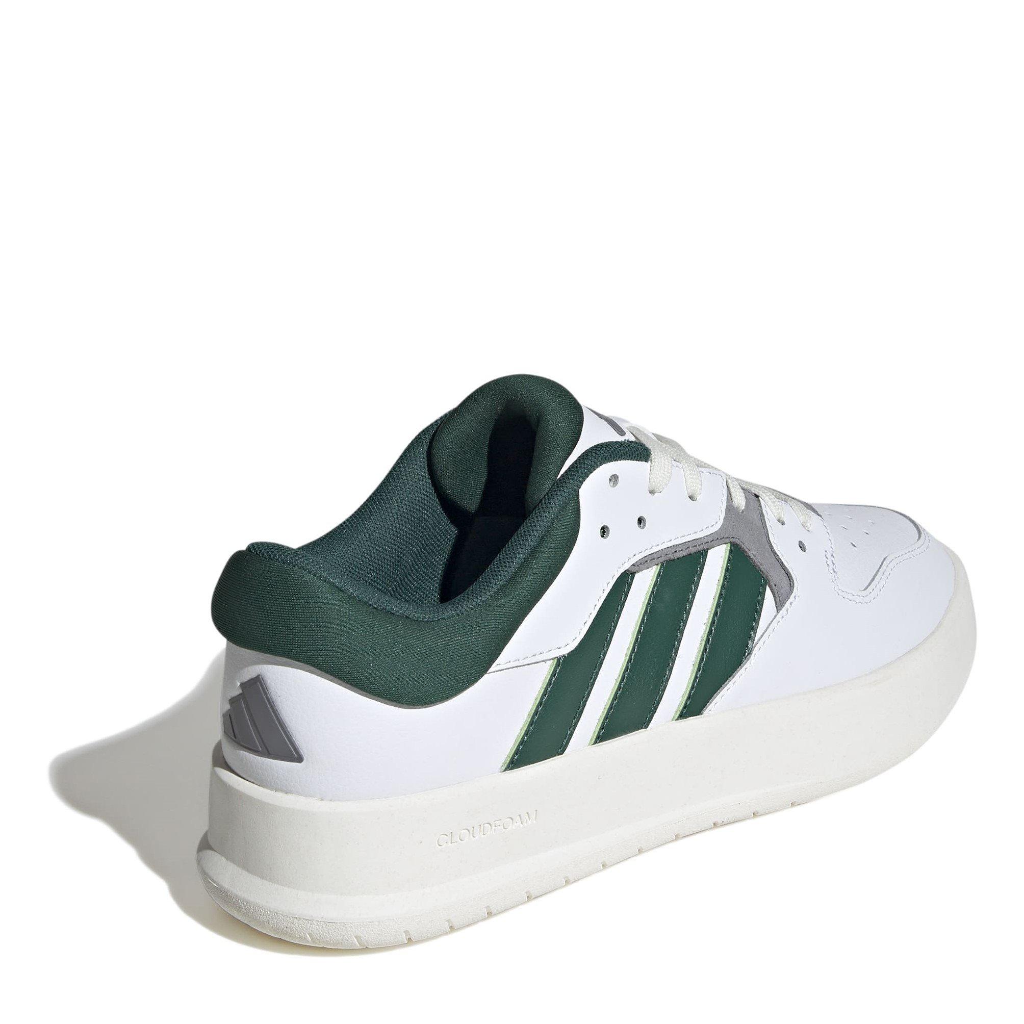 Weiß/Grün - adidas - Court 24 Shoes Mens - 4