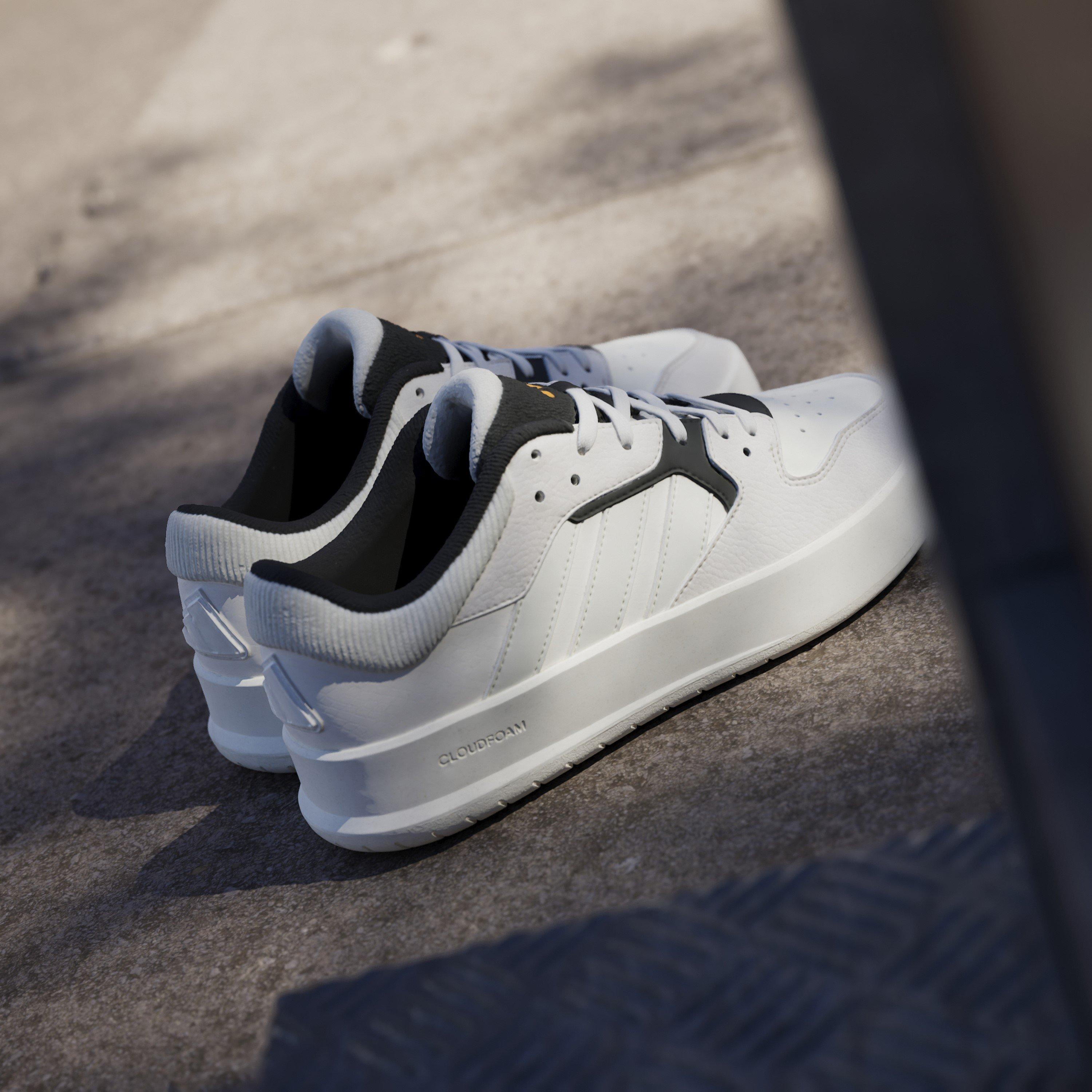 Weiß/Orange - adidas - Court 24 Shoes Mens - 13