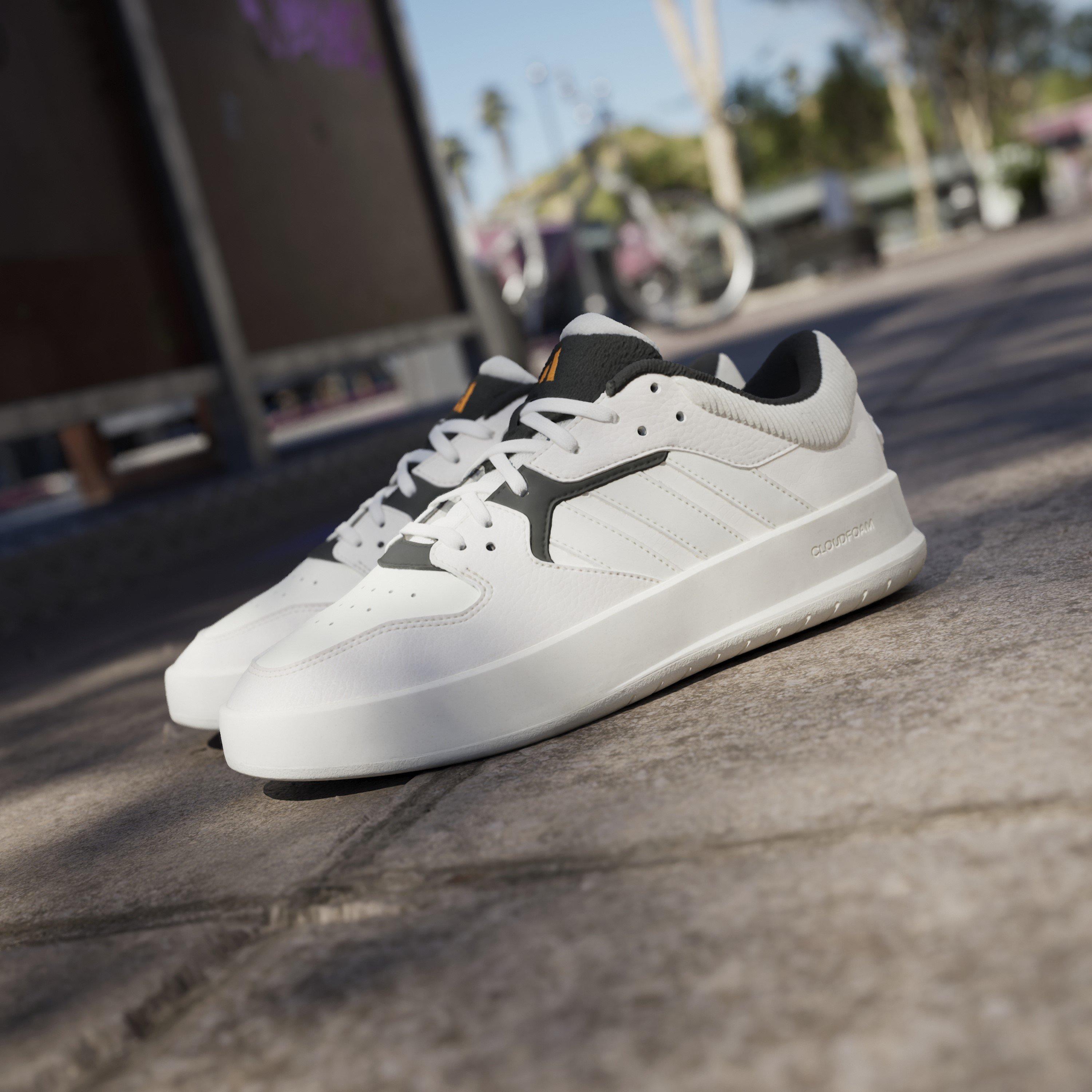 Weiß/Orange - adidas - Court 24 Shoes Mens - 15