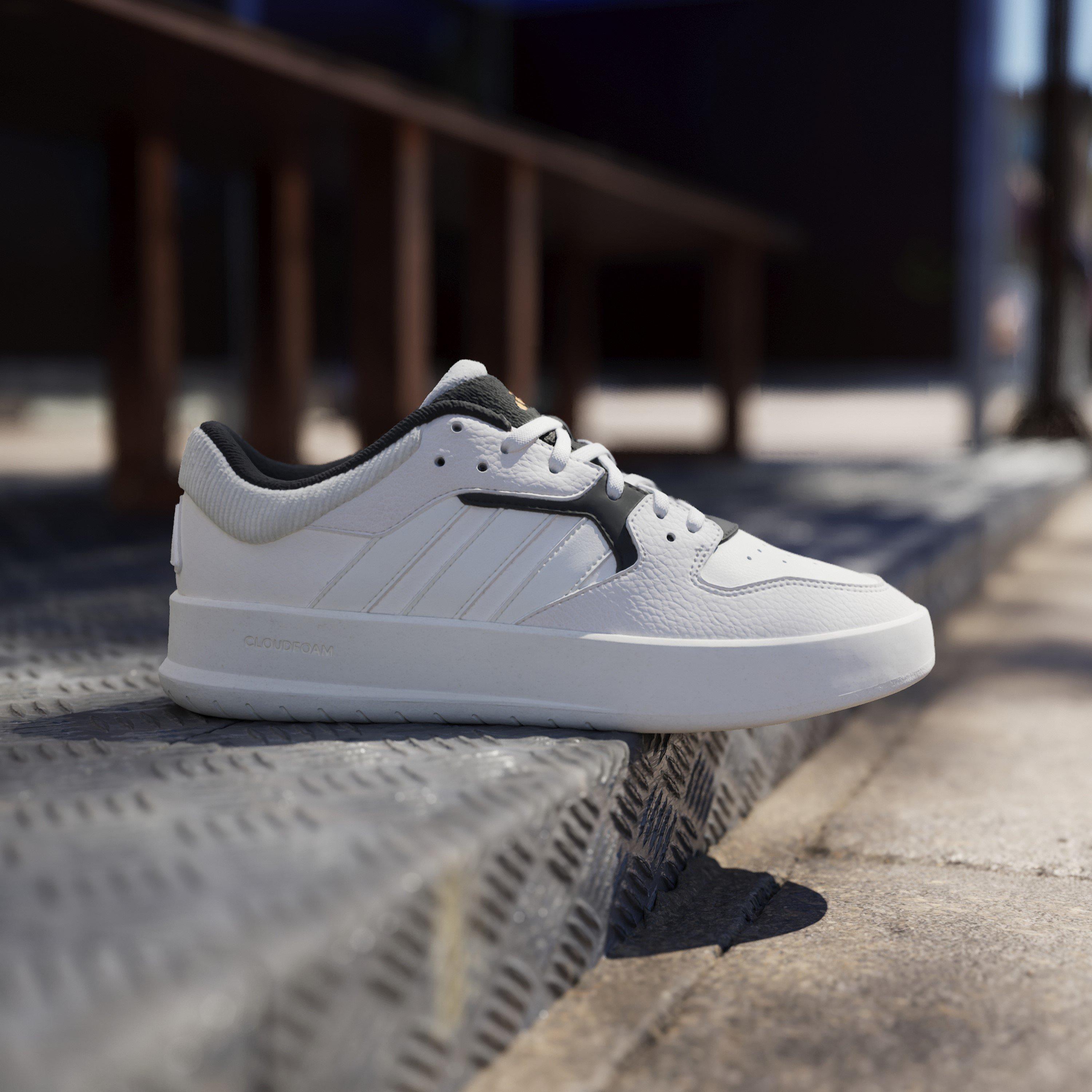Weiß/Orange - adidas - Court 24 Shoes Mens - 10