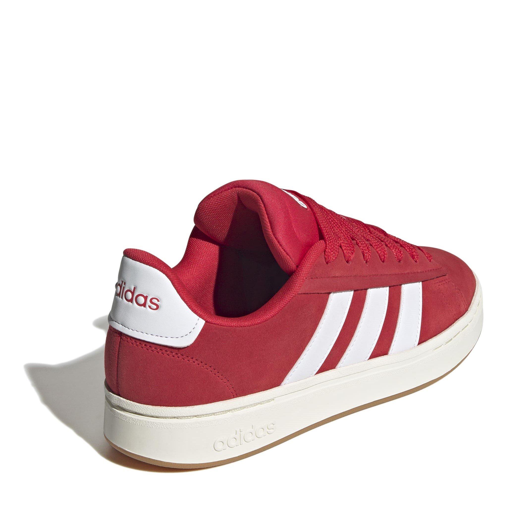 Ruby/Bianco/Ruby - adidas - Grand Court Alpha 00s Trainers Mens - 4