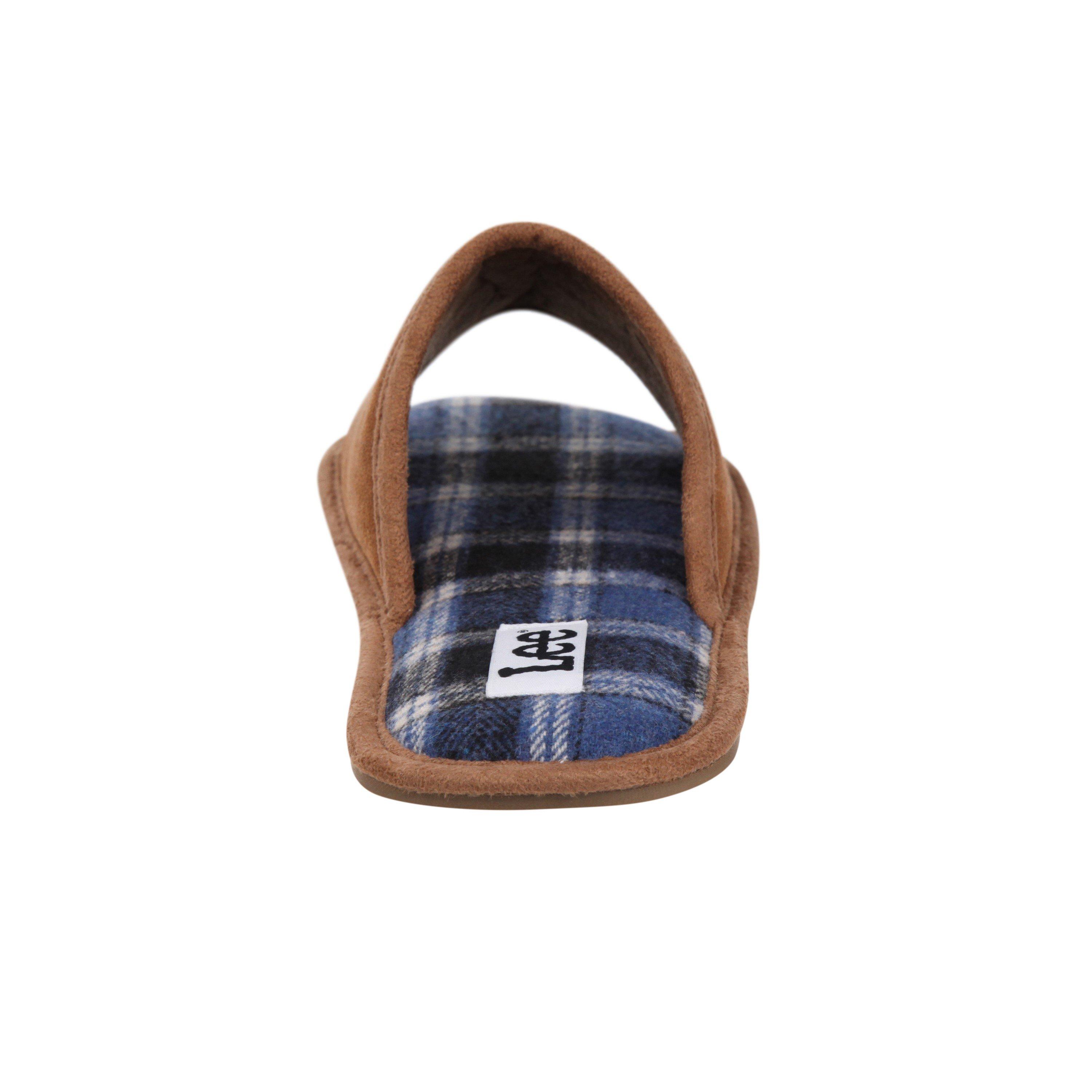 Tan - Lee - Mens Slider Slippers Radcliff - 4