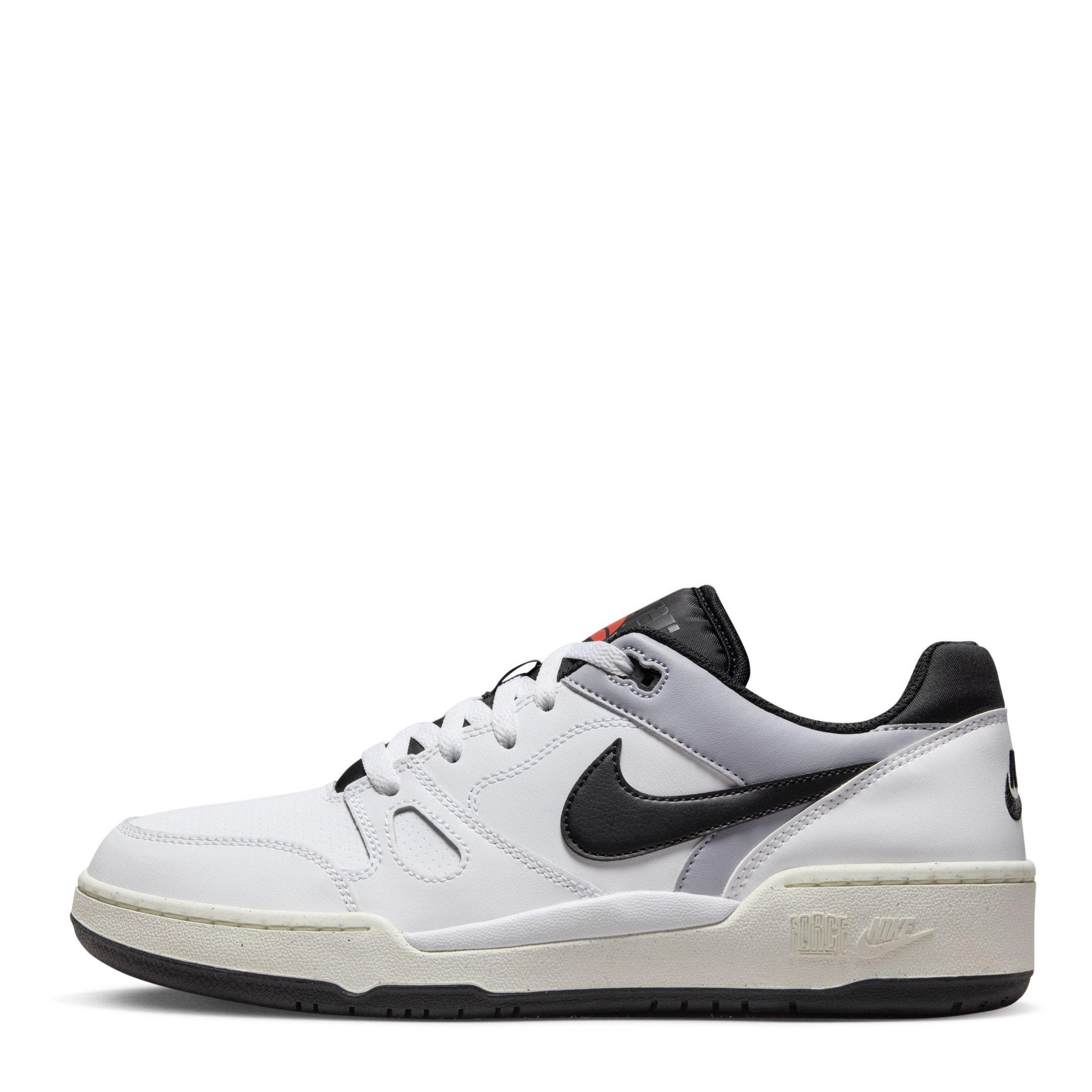 White/Black - Nike - Full Force Low Mens Shoes - 2